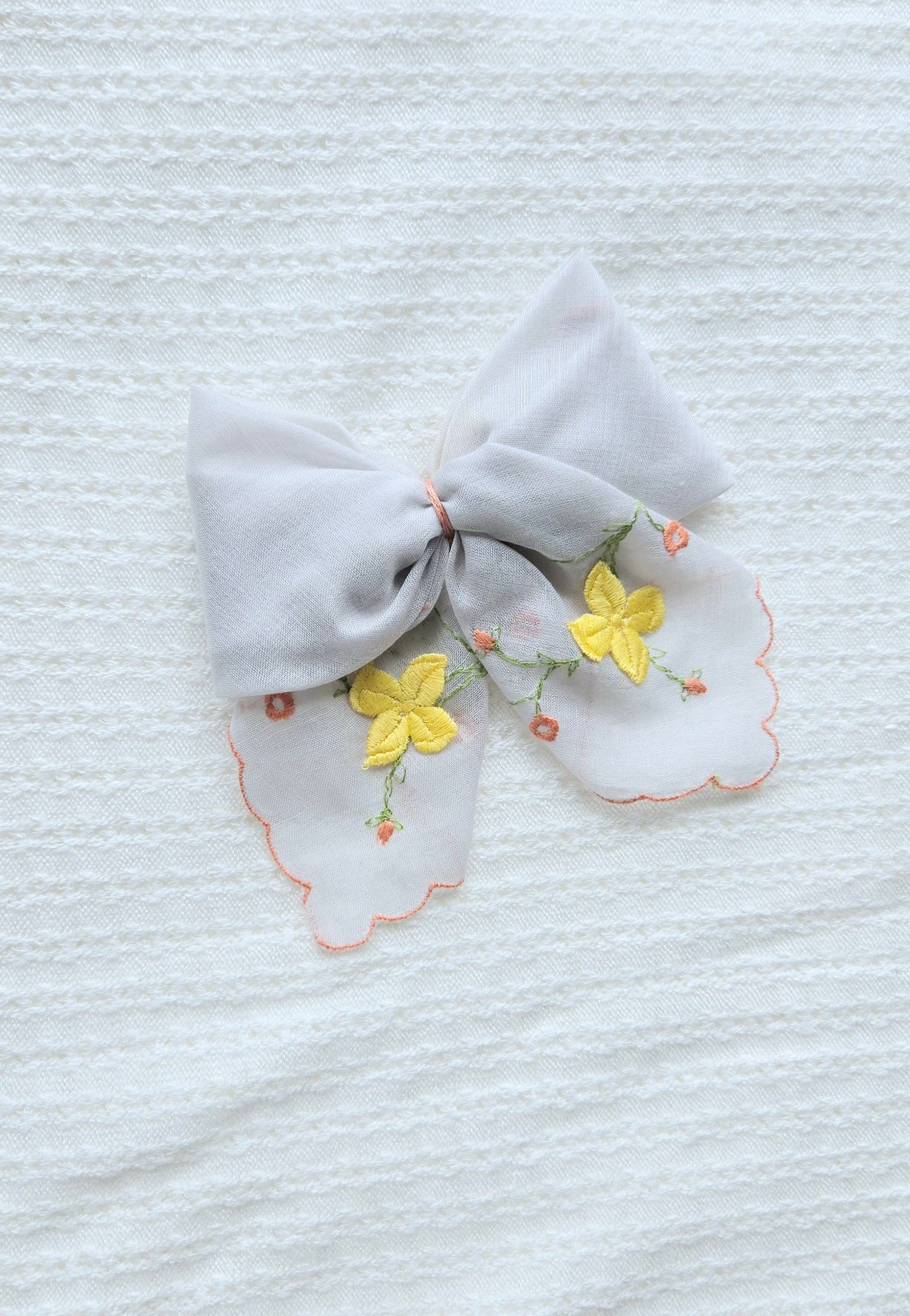 Vintage Handkerchief Bow 5