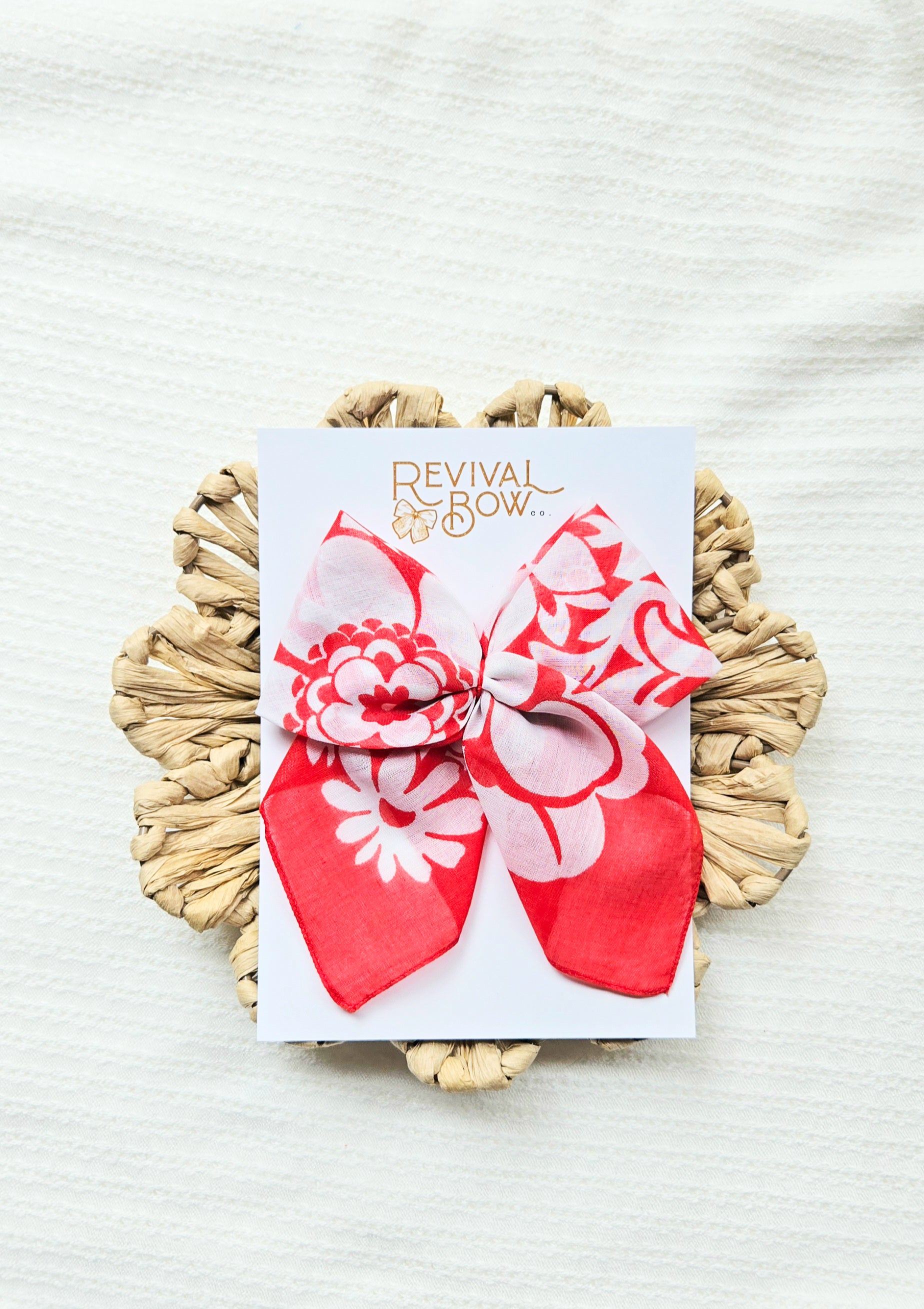 Vintage Handkerchief Bow 1