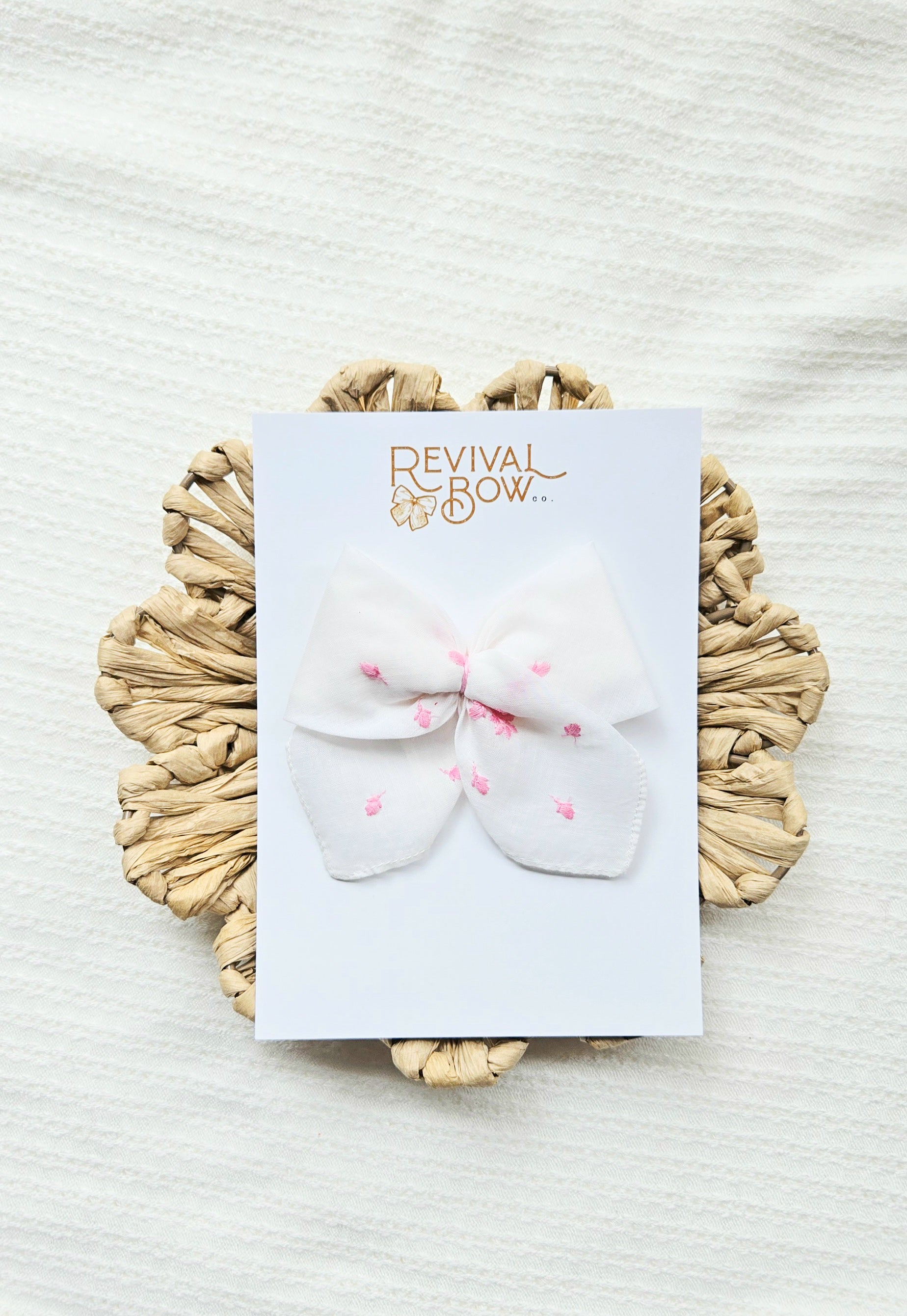 Vintage Handkerchief Bow 4