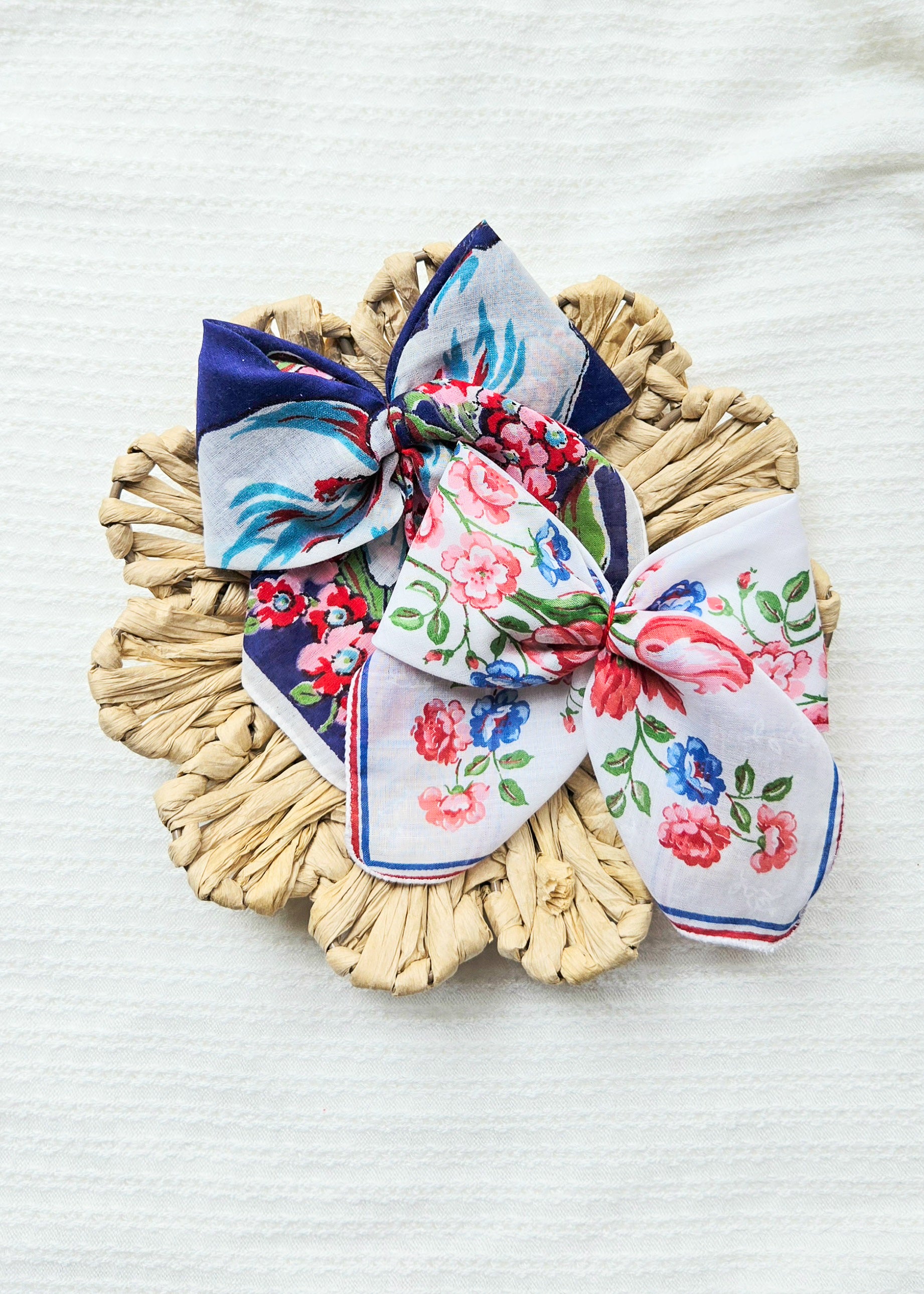 Vintage Handkerchief Bow 5