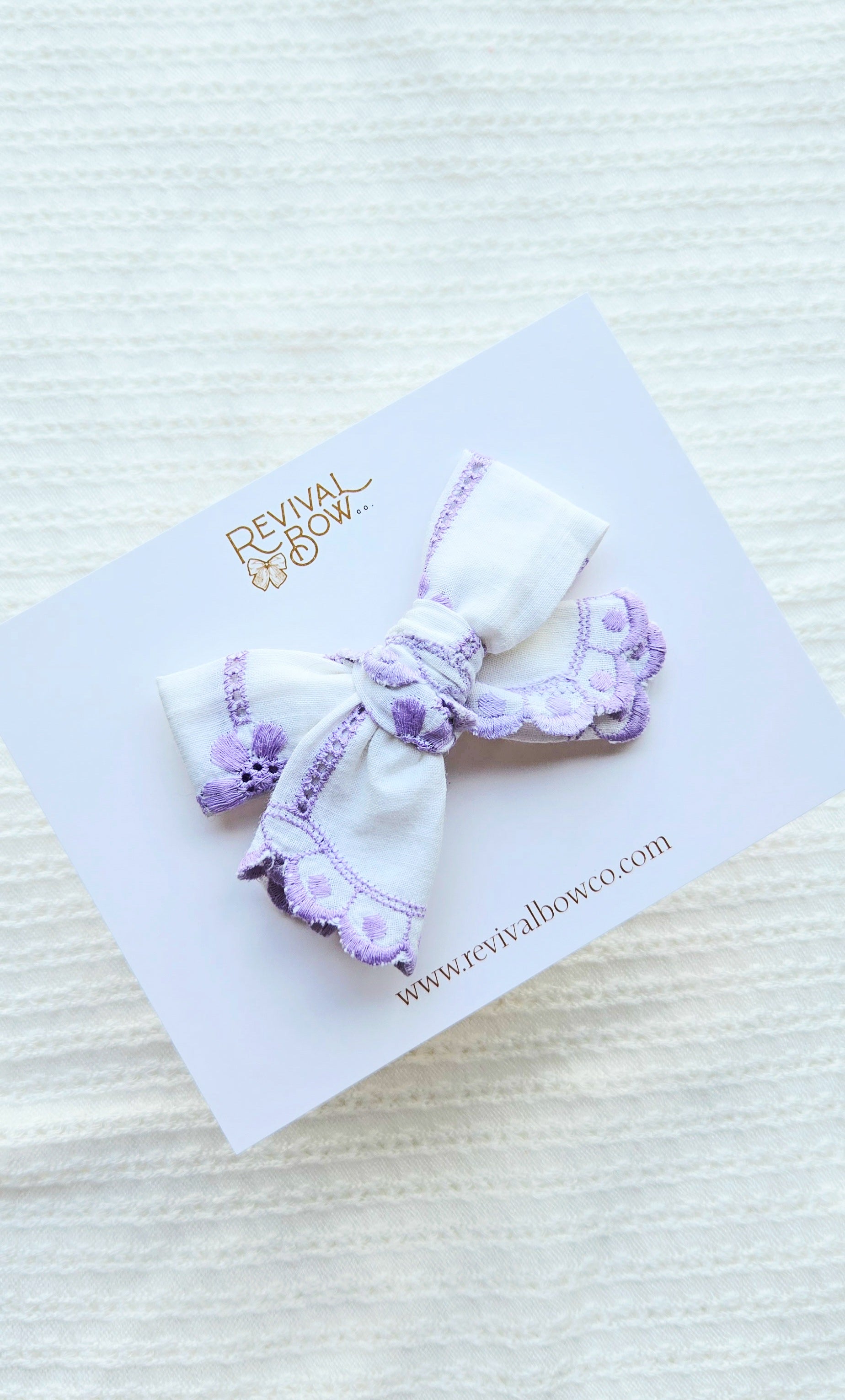 School Girl Bow • Purple