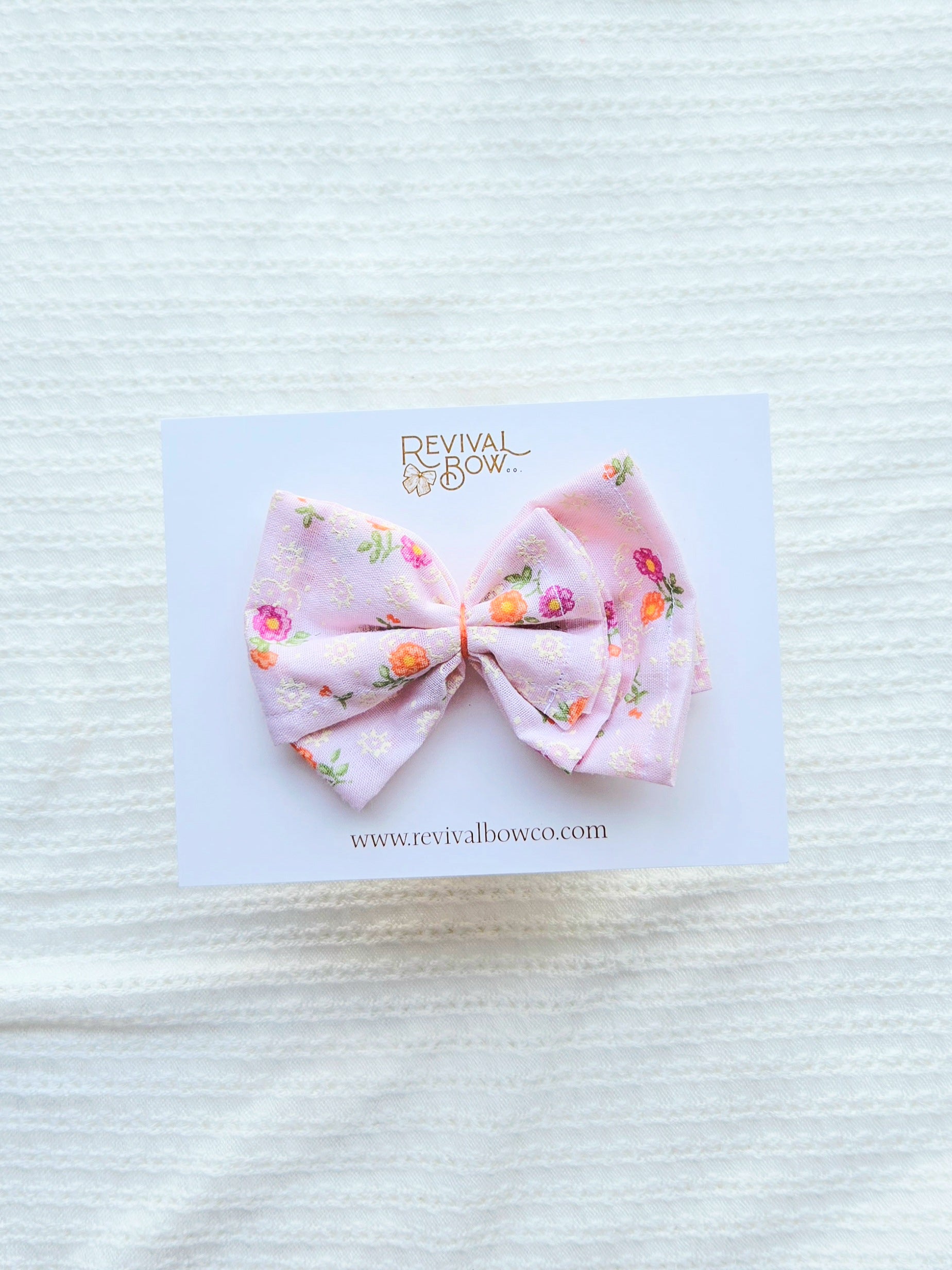 Vintage Fabric Bow