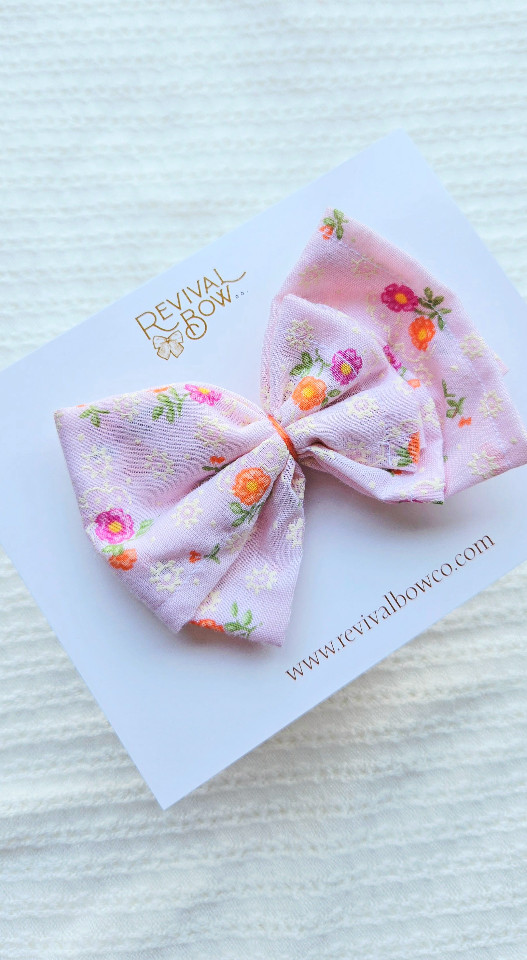 Vintage Fabric Bow