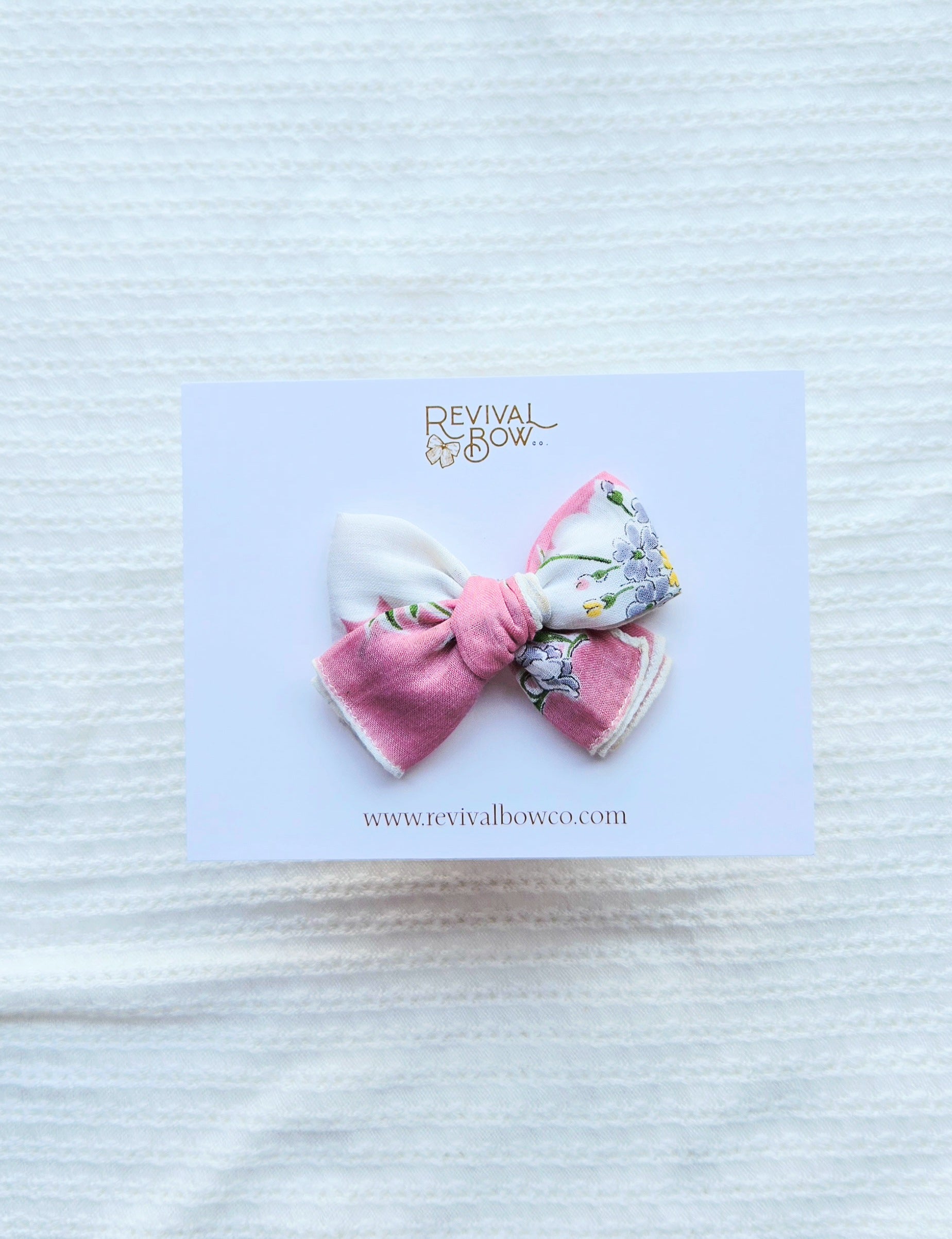 Vintage Handkerchief Bow