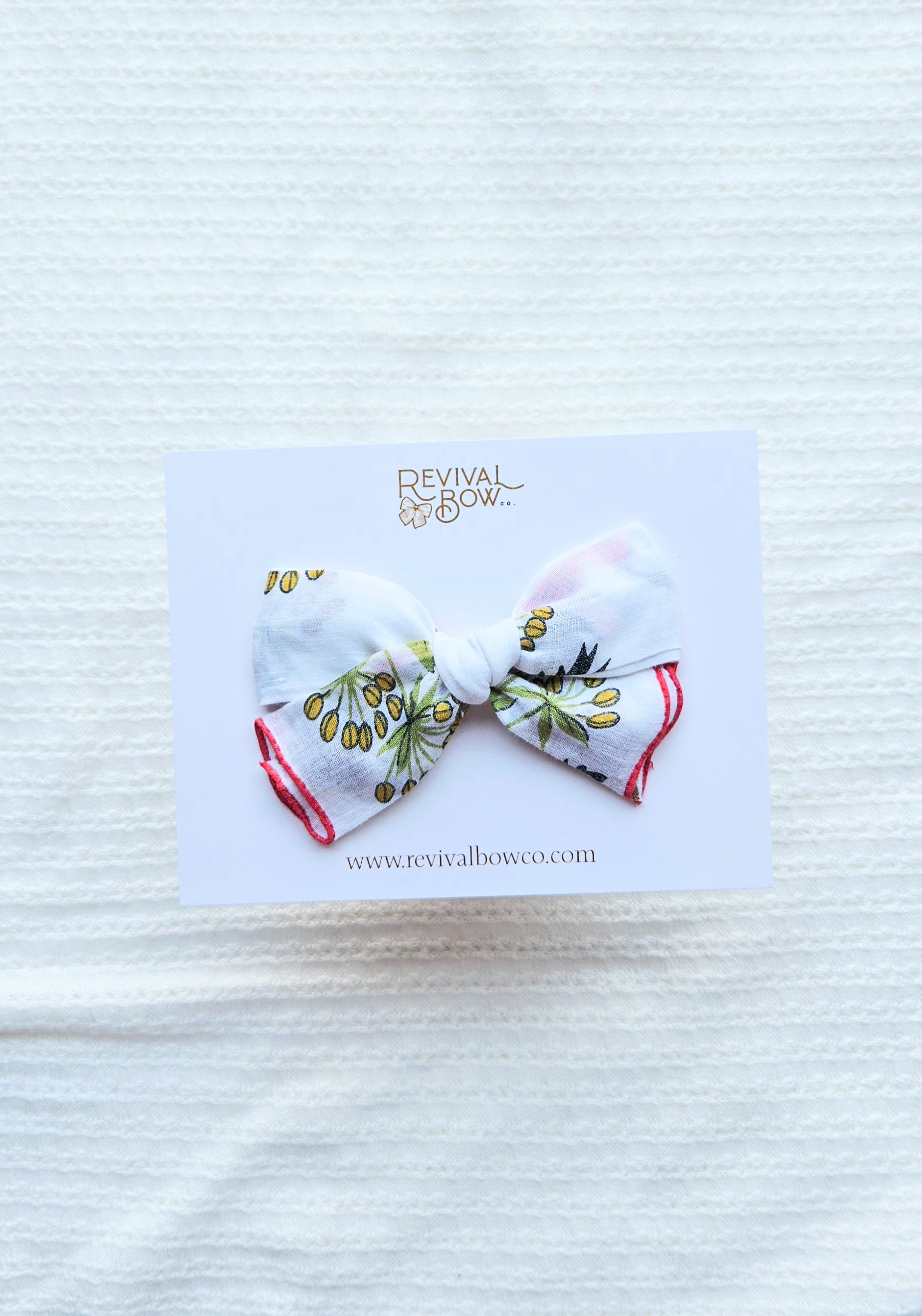 Vintage Handkerchief Bow