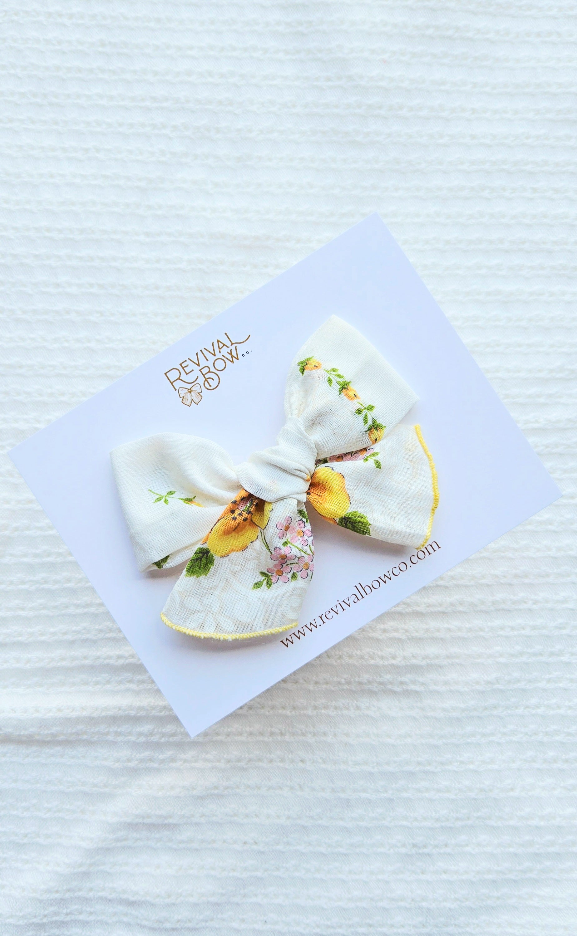 Vintage Handkerchief Bow