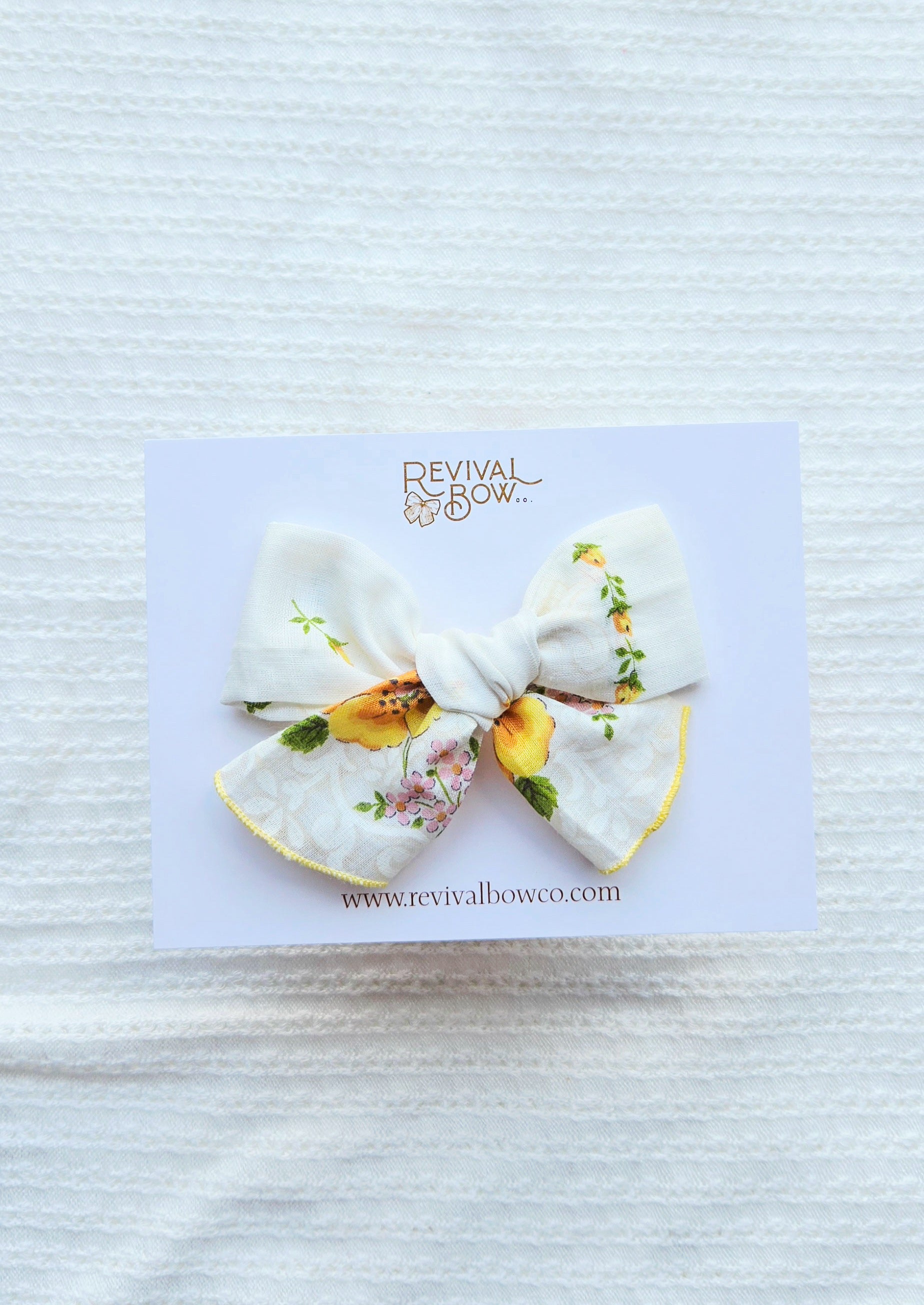 Vintage Handkerchief Bow