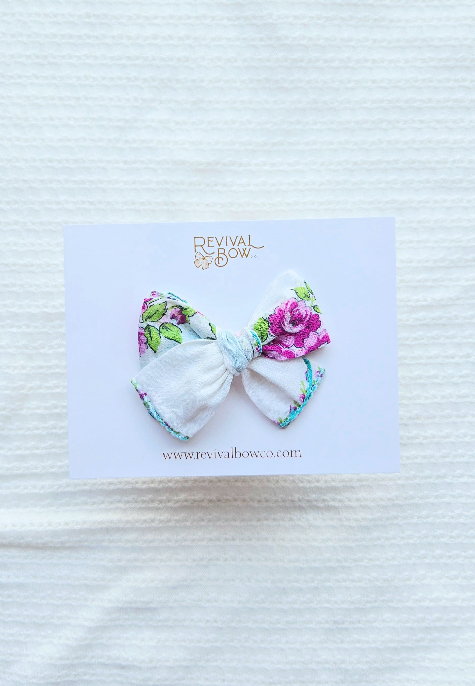 Vintage Handkerchief Bow