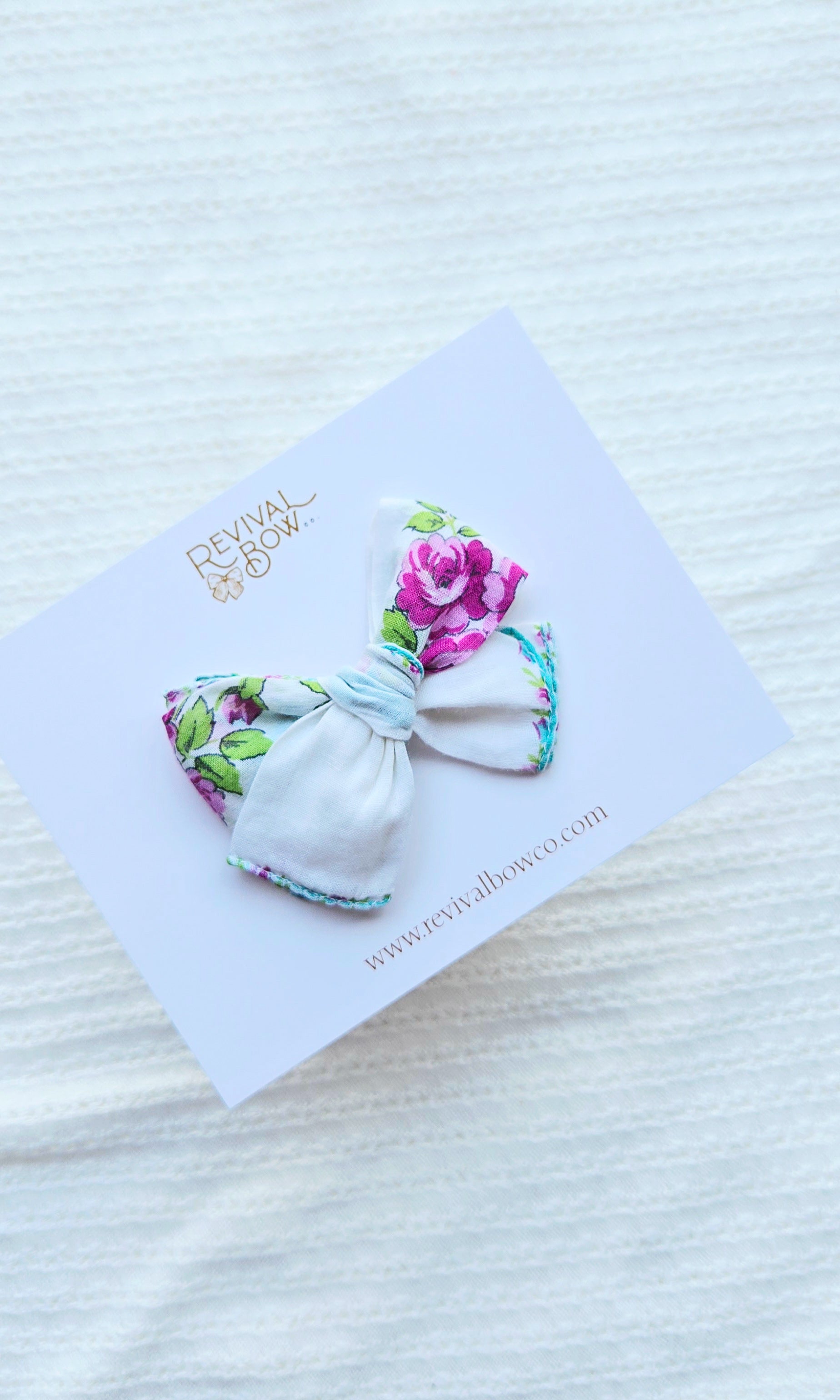 Vintage Handkerchief Bow