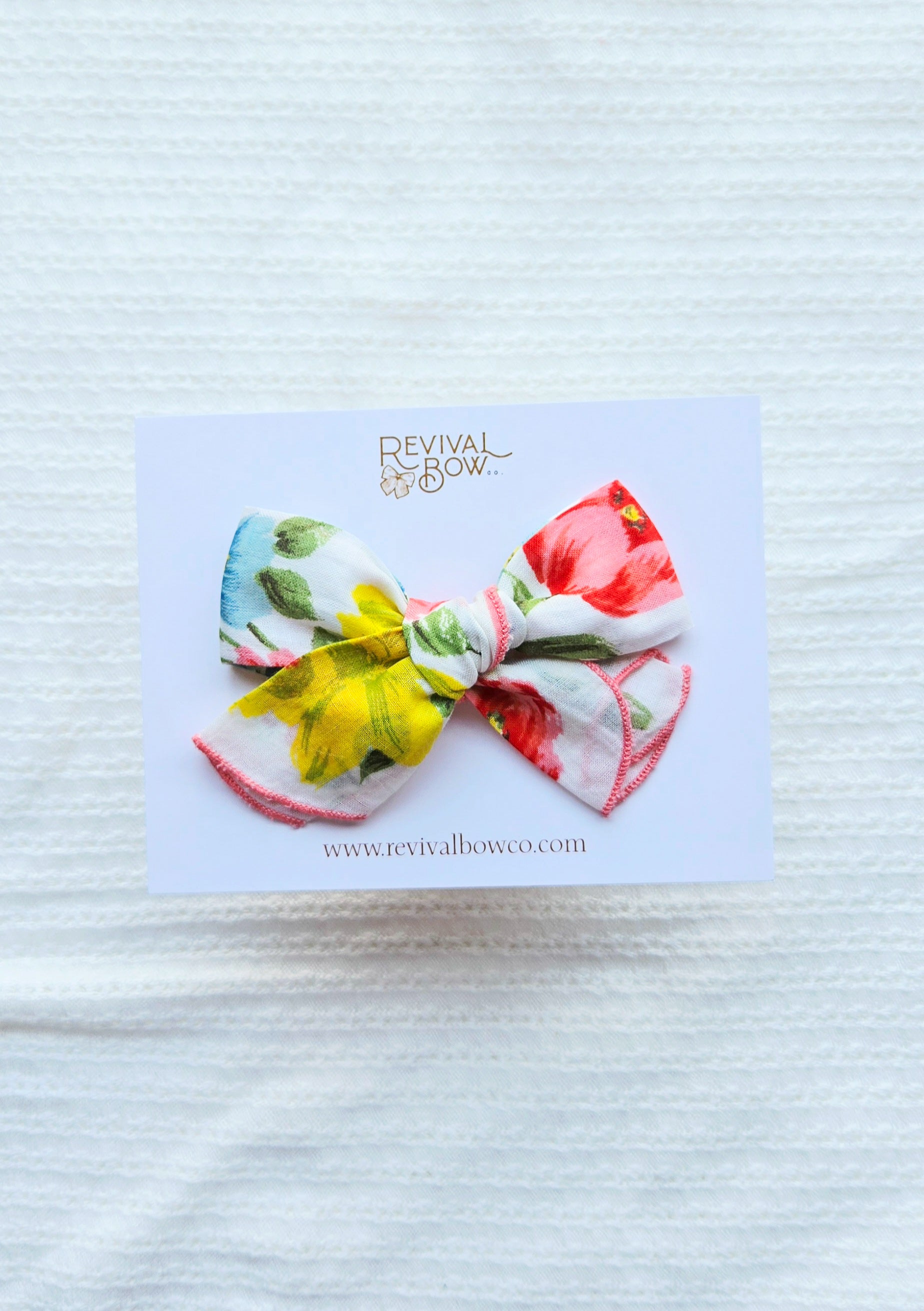 Vintage Handkerchief Bow