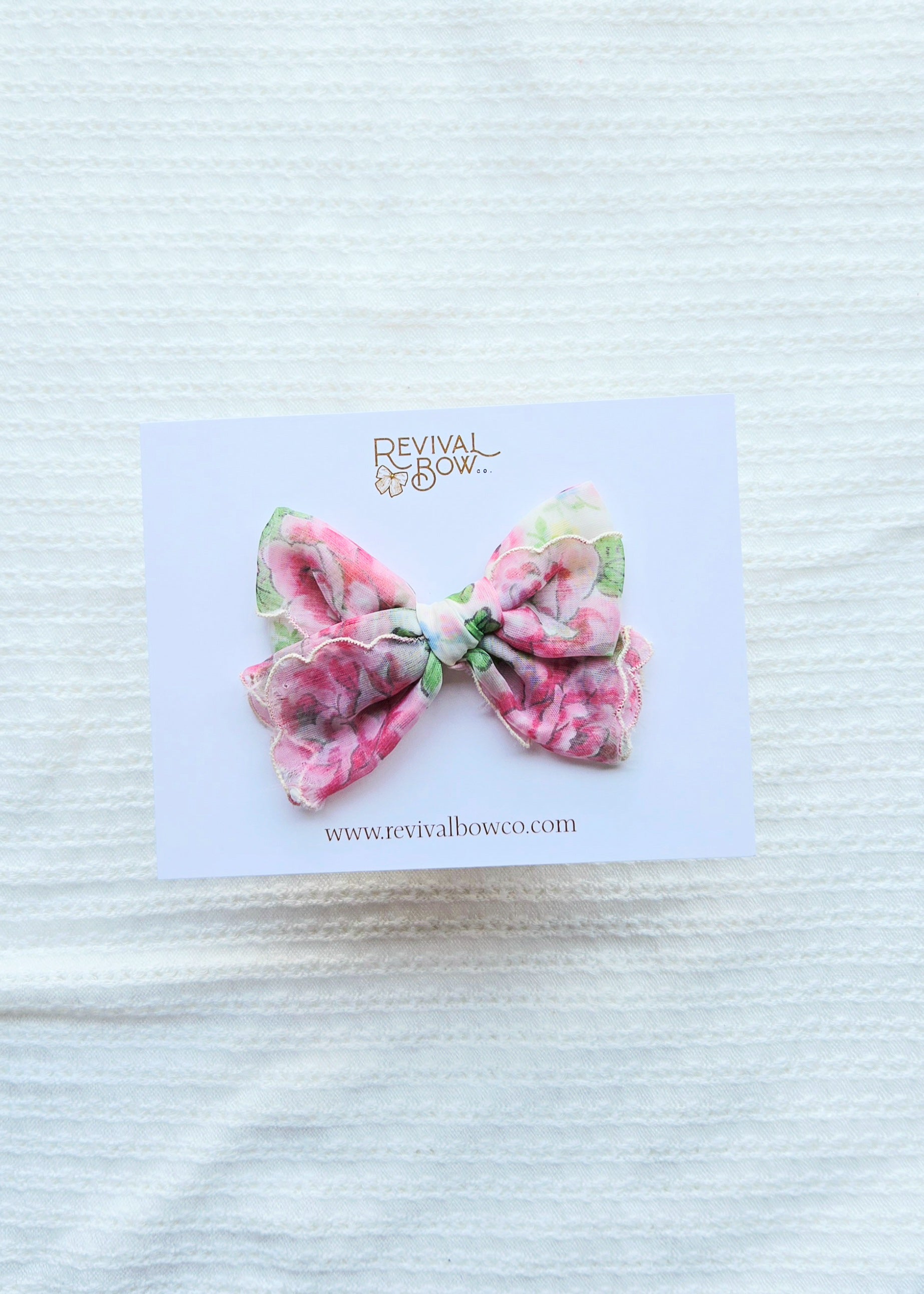 Vintage Handkerchief Bow