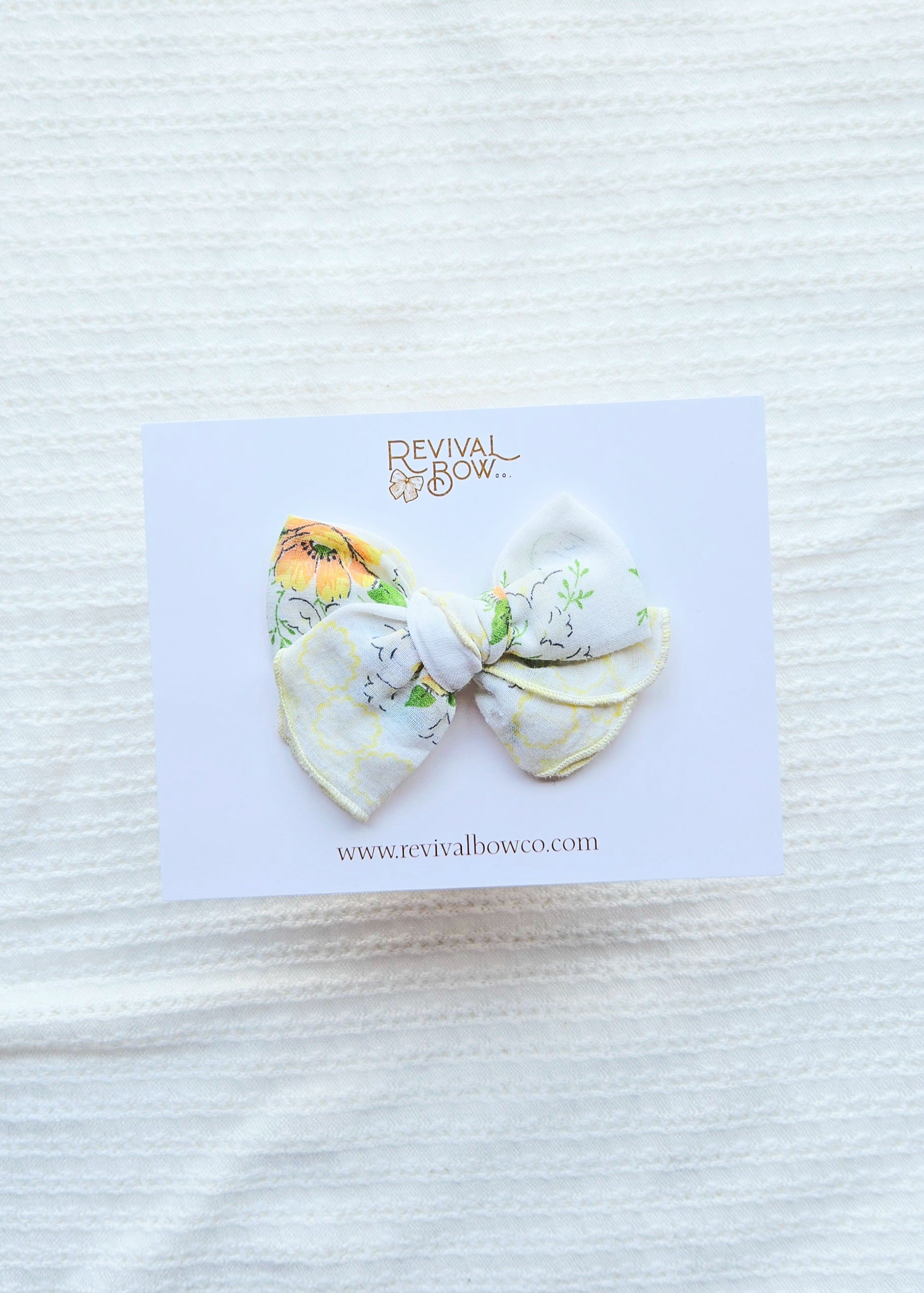 Vintage Handkerchief Bow