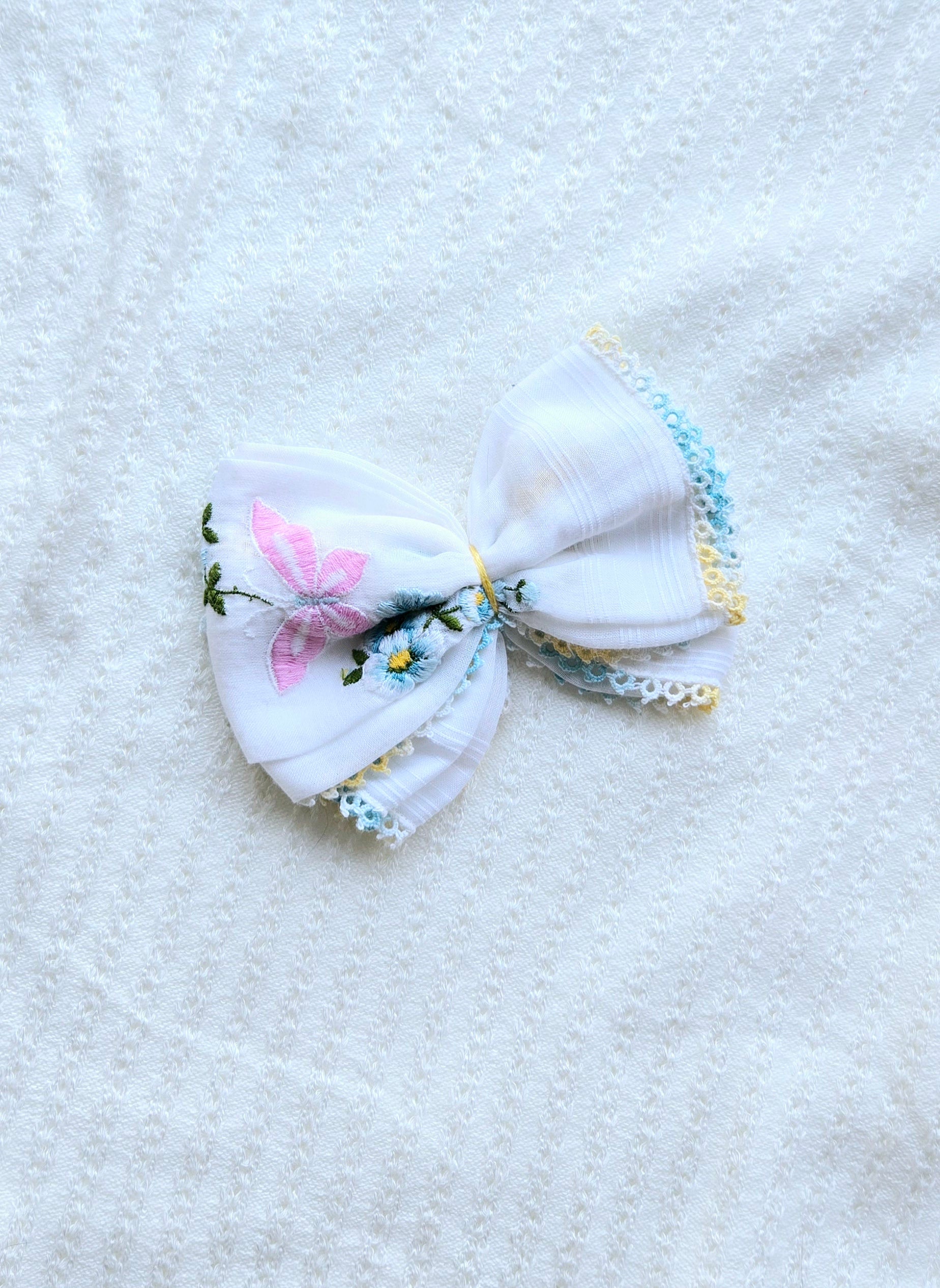 Vintage Handkerchief Bow 21