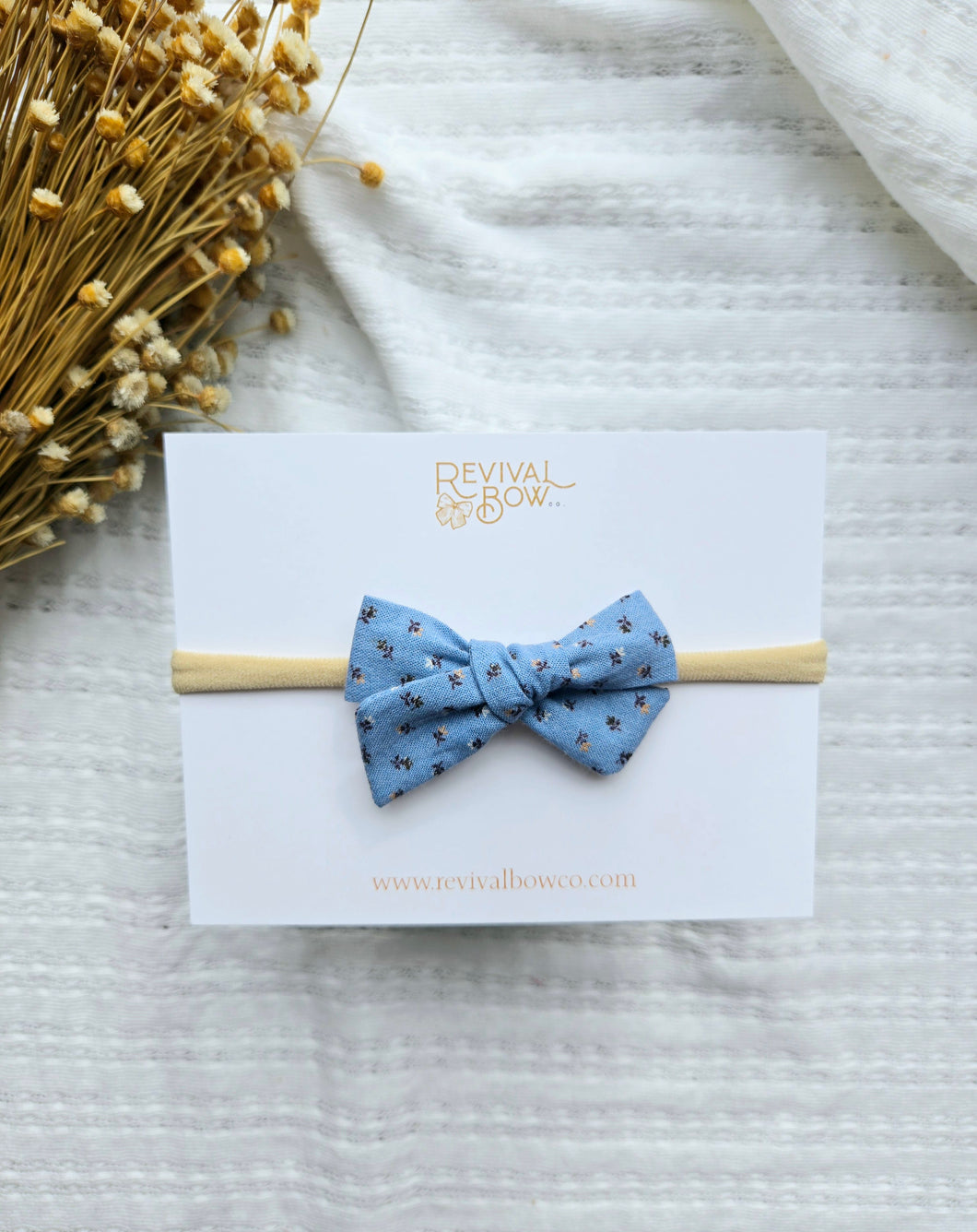 Mini Pinwheel Bow • Hazel