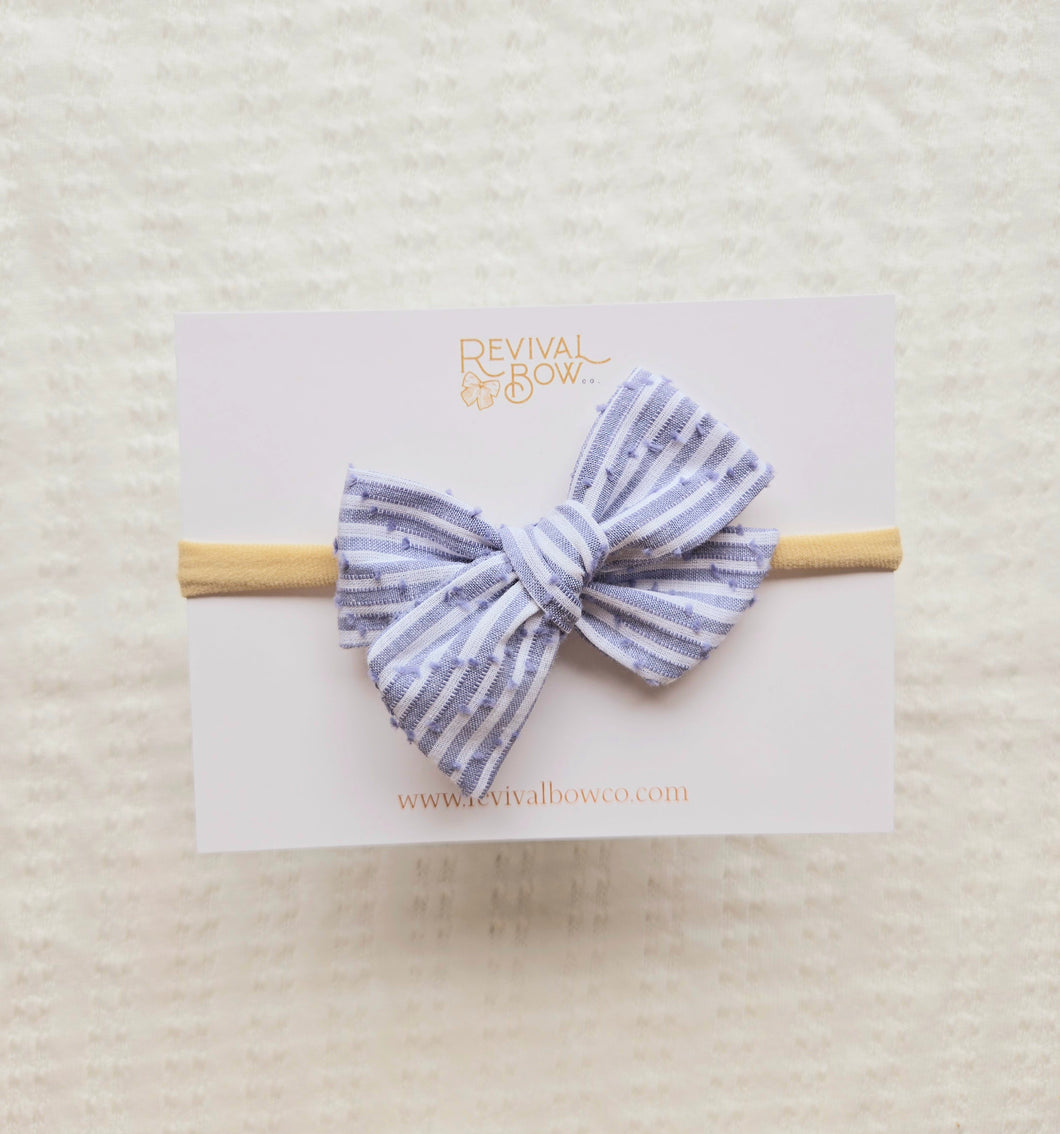 Small Pinwheel • Blue Stripe