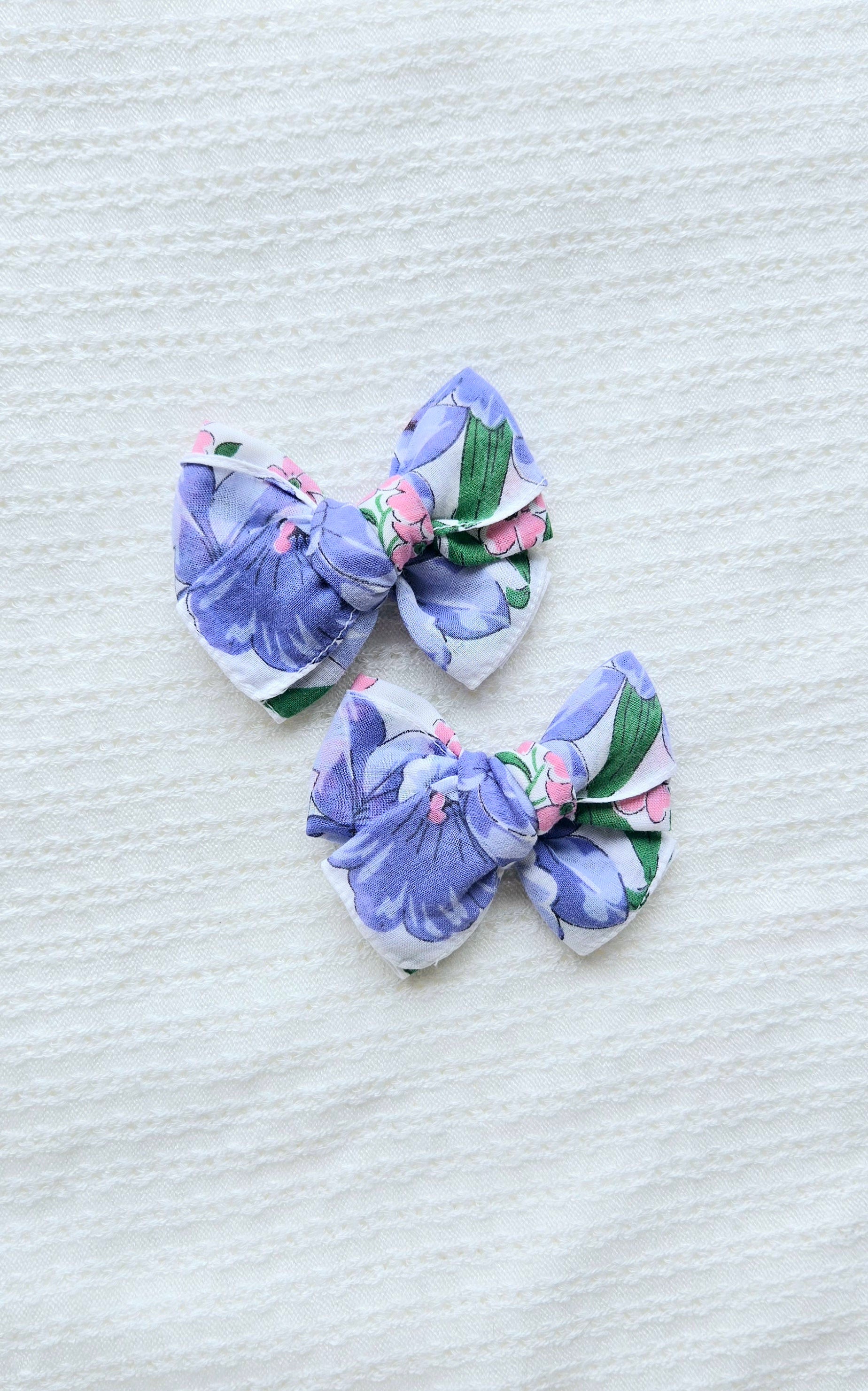 Vintage Handkerchief Pigtail Set 4