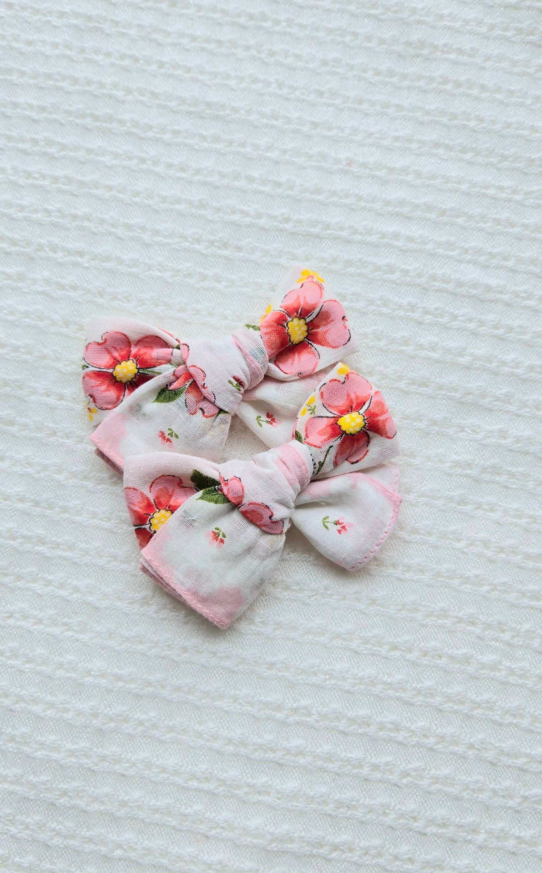 Vintage Handkerchief Pigtail Set 1