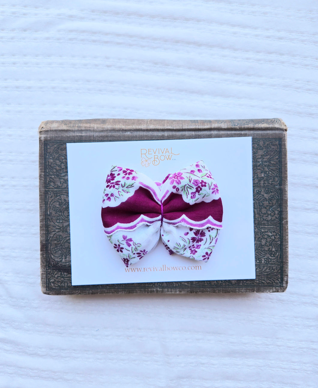 Vintage Handkerchief Bow