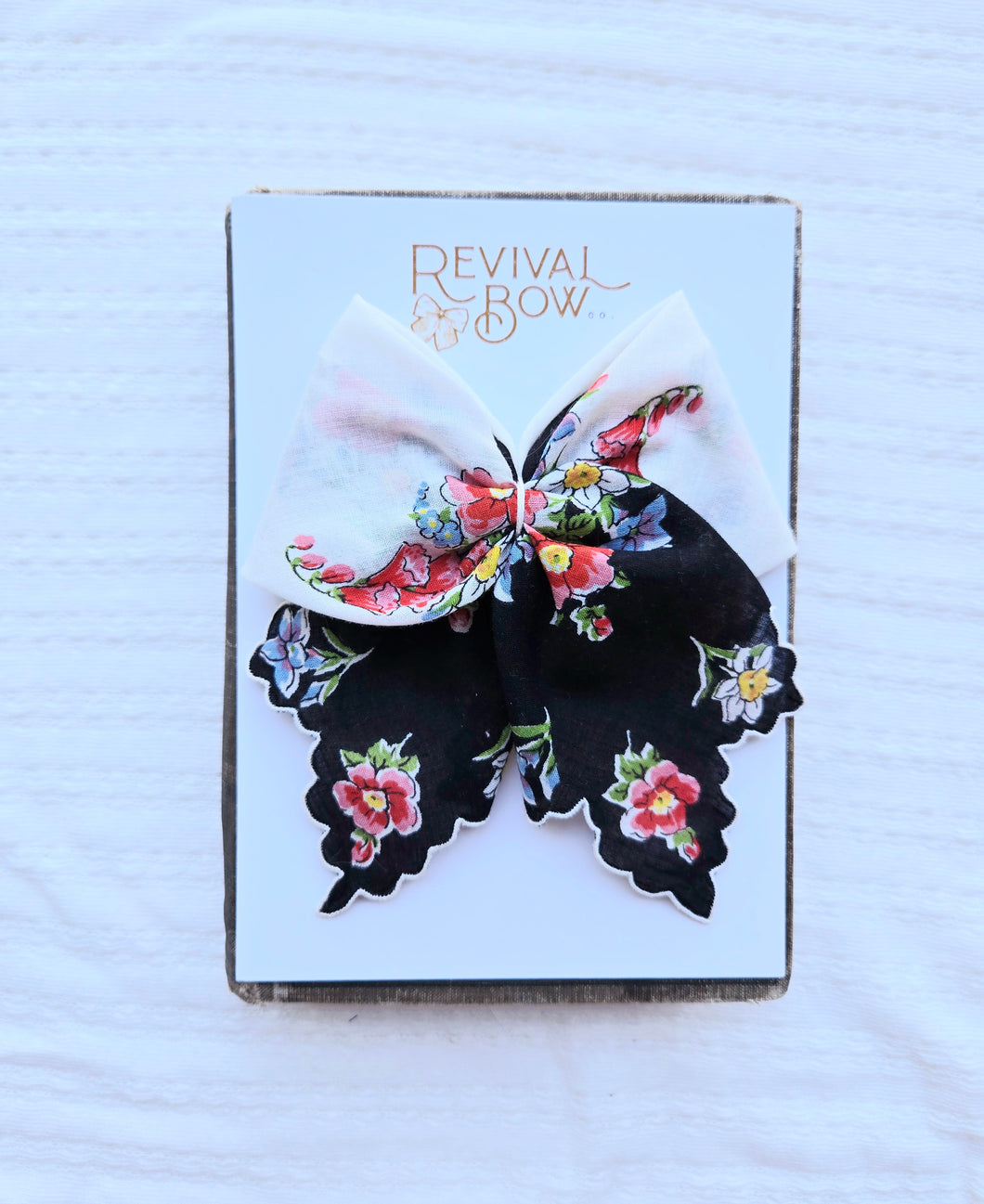 Vintage Handkerchief Bow