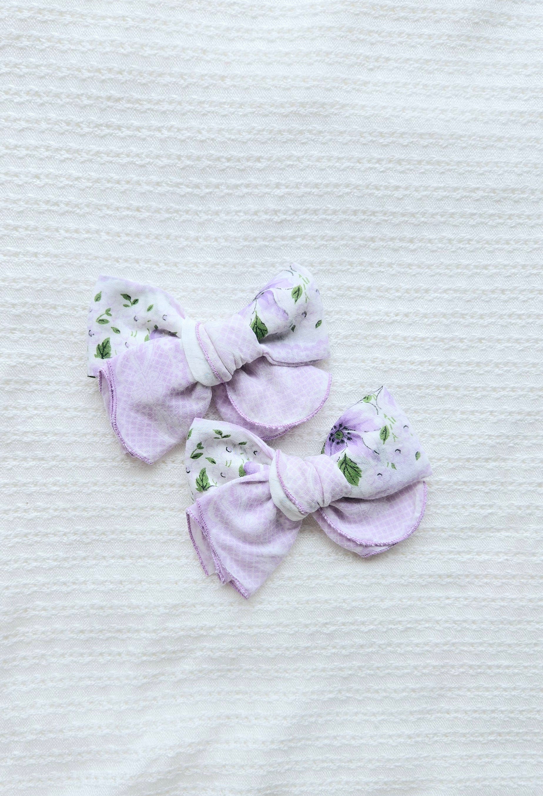 Vintage Handkerchief Pigtail Set 6