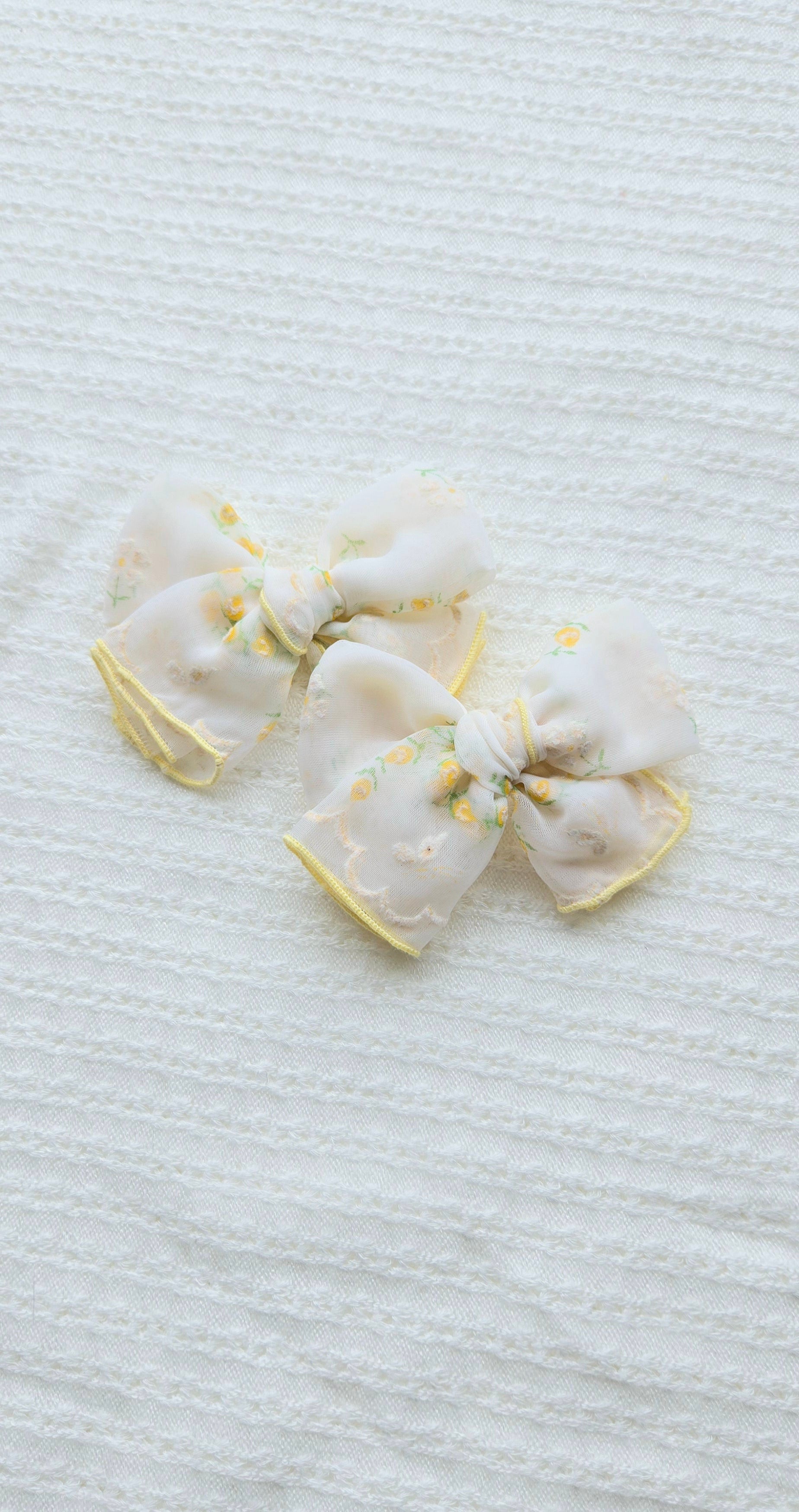 Vintage Handkerchief Pigtail Set 5