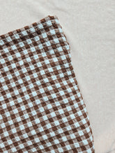 Load image into Gallery viewer, Mae Bow Pigtail Set • Brown Gingham
