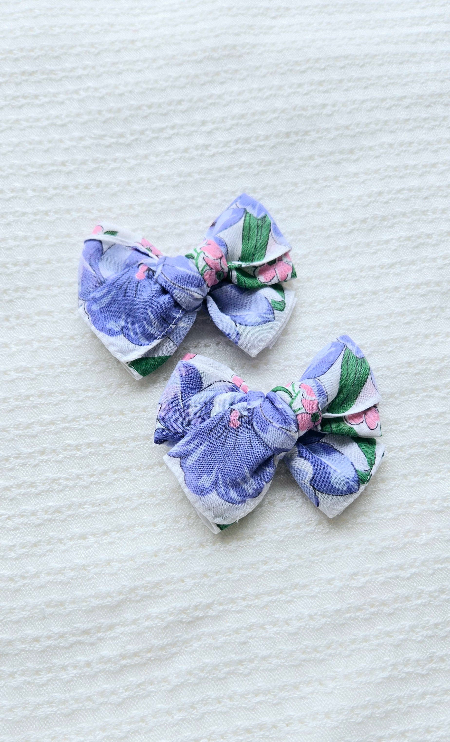 Vintage Handkerchief Pigtail Set 4