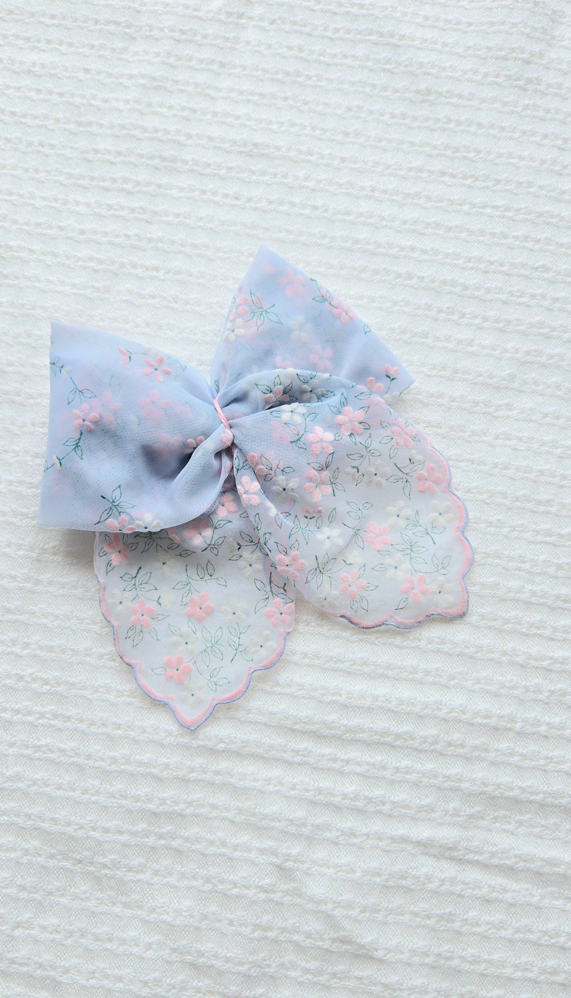 Vintage Handkerchief Bow 14