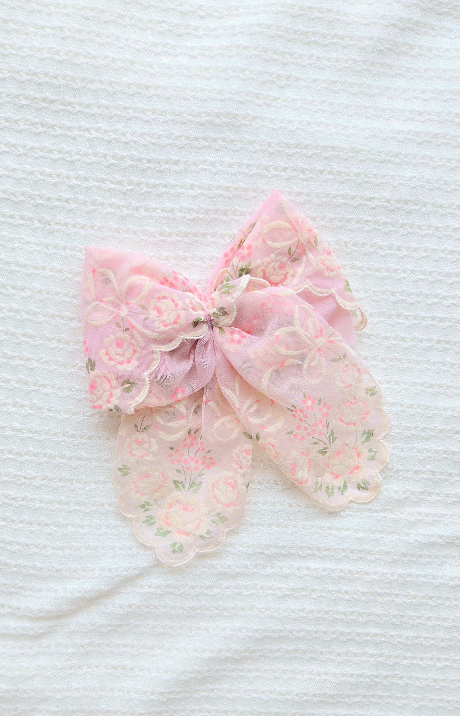 Vintage Handkerchief Bow 8