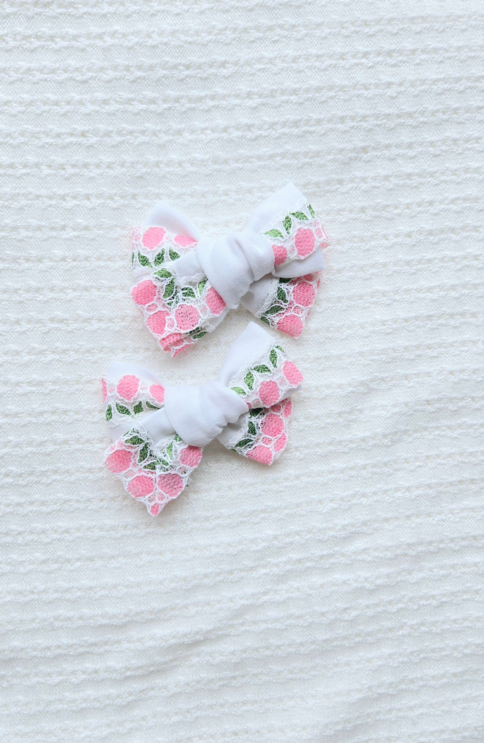 Vintage Handkerchief Pigtail Set 1