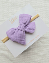 Load image into Gallery viewer, Small Pinwheel • Lavender Gauze
