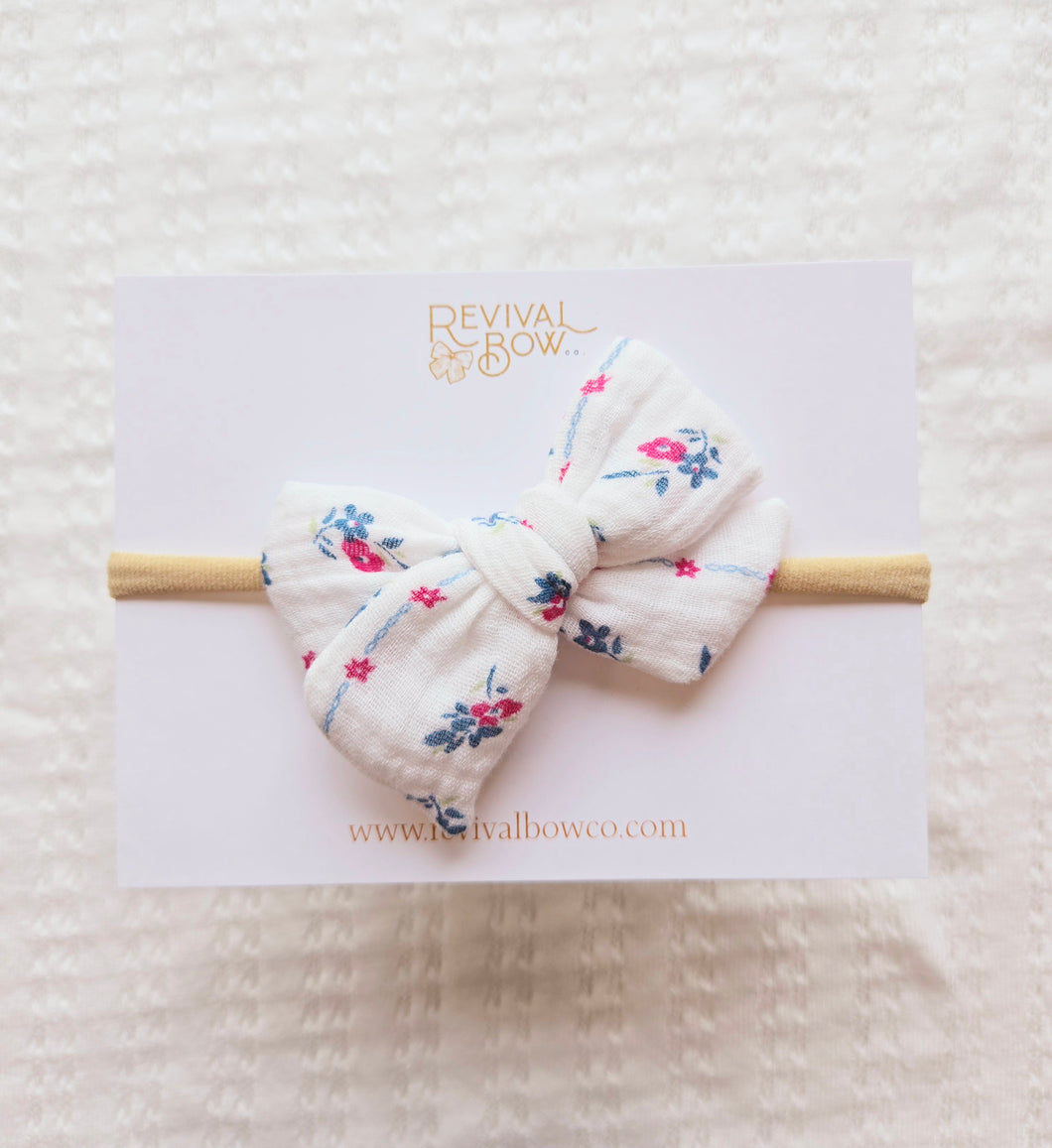 Small Pinwheel • Floral Gauze