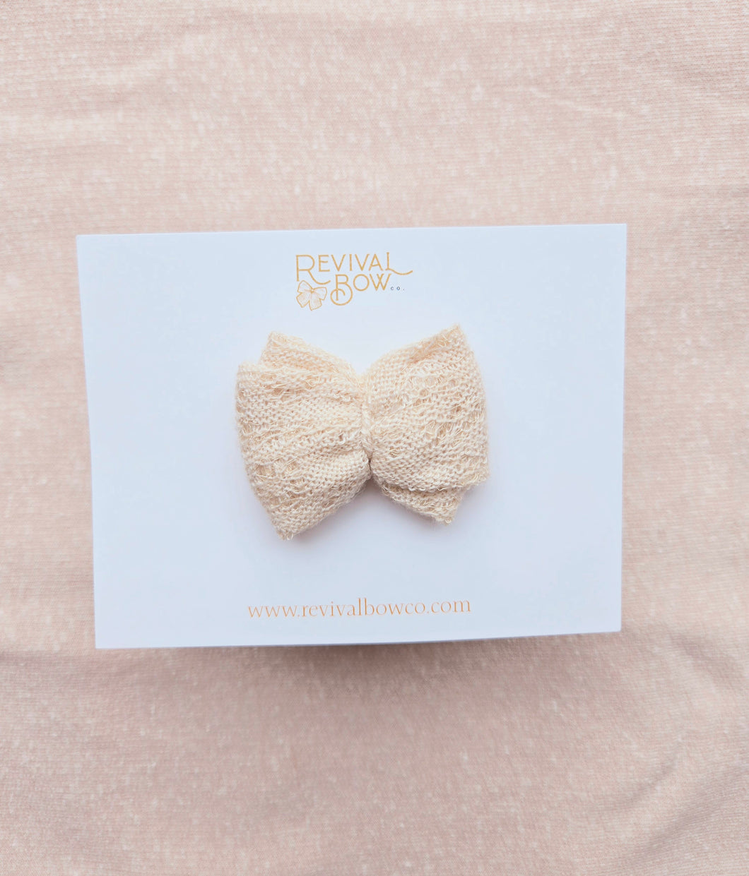 Mae Bow • Creamy Beige Knit