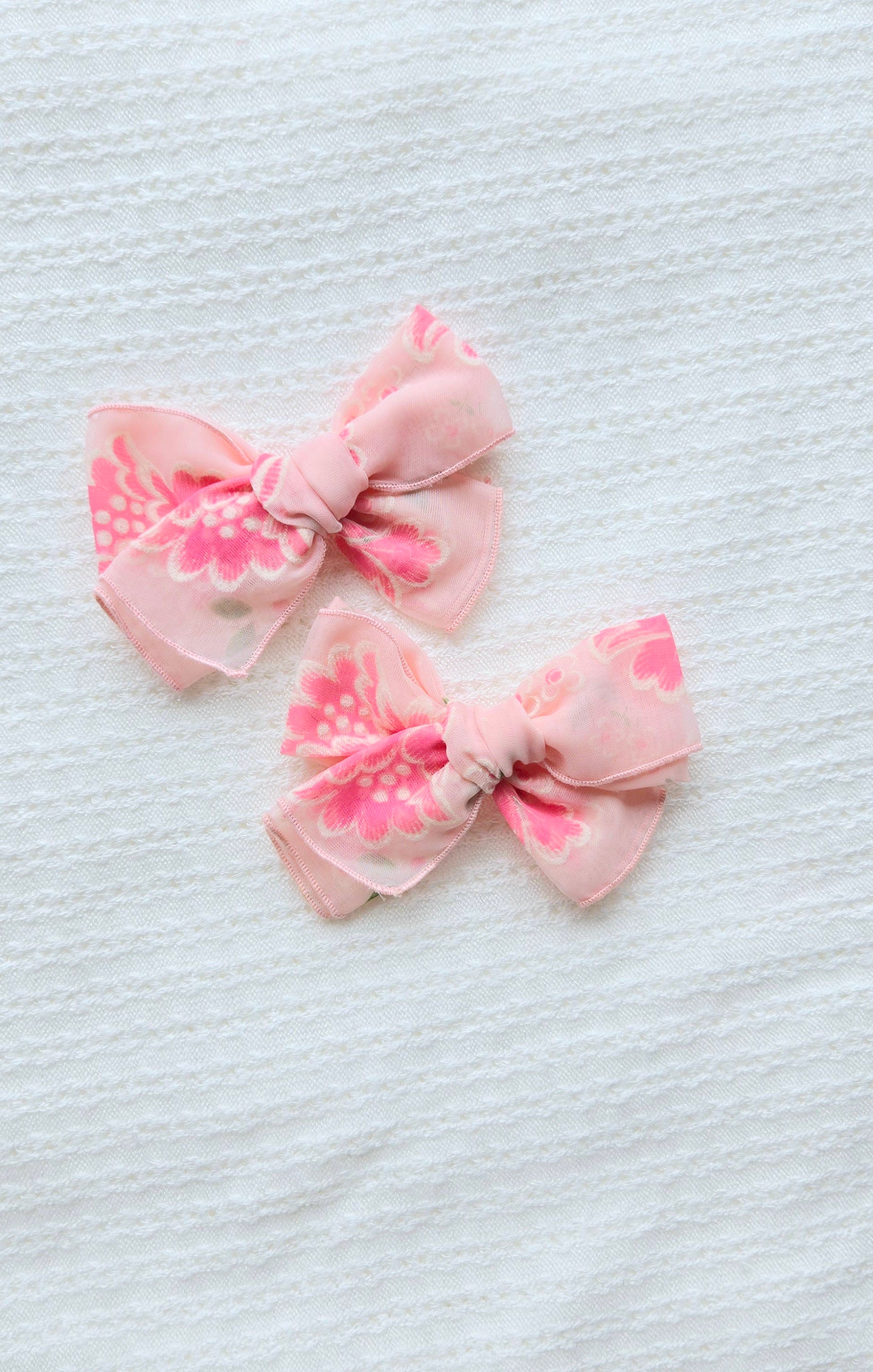 Vintage Handkerchief Pigtail Set 3