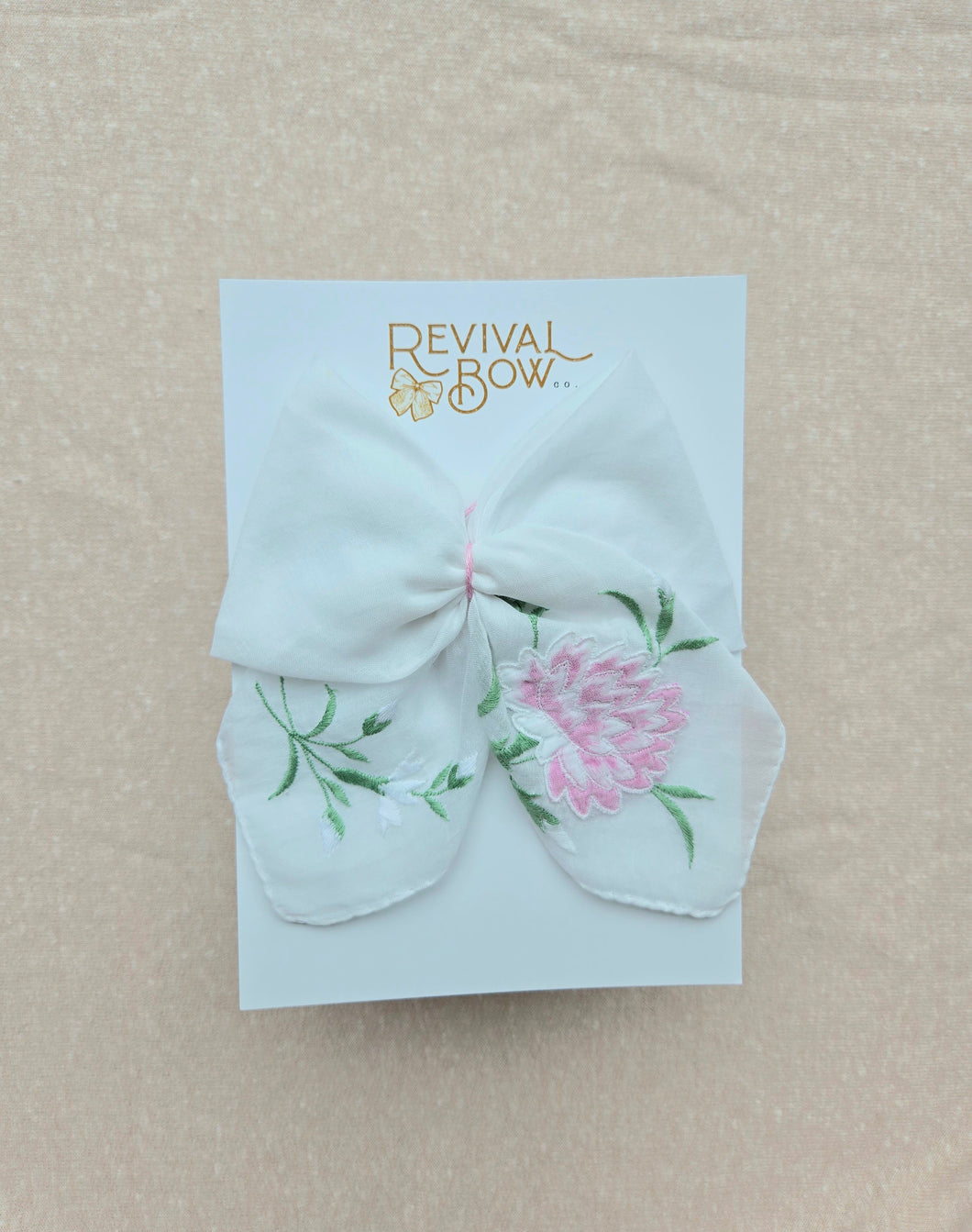 Vintage Handkerchief Bow 9