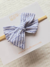 Load image into Gallery viewer, Small Pinwheel • Blue Stripe
