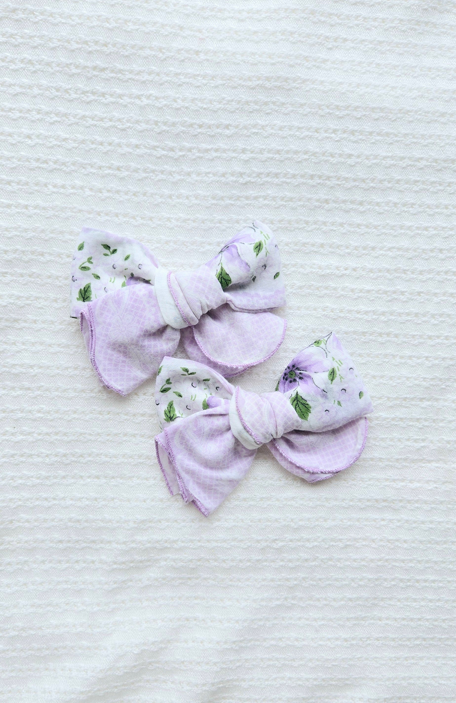 Vintage Handkerchief Pigtail Set 6