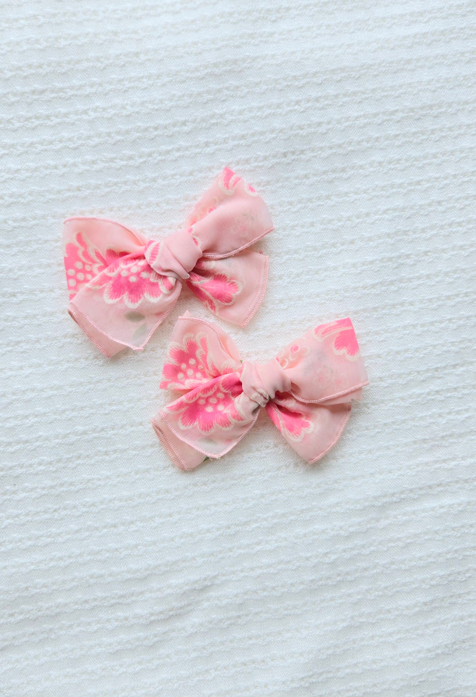 Vintage Handkerchief Pigtail Set 3