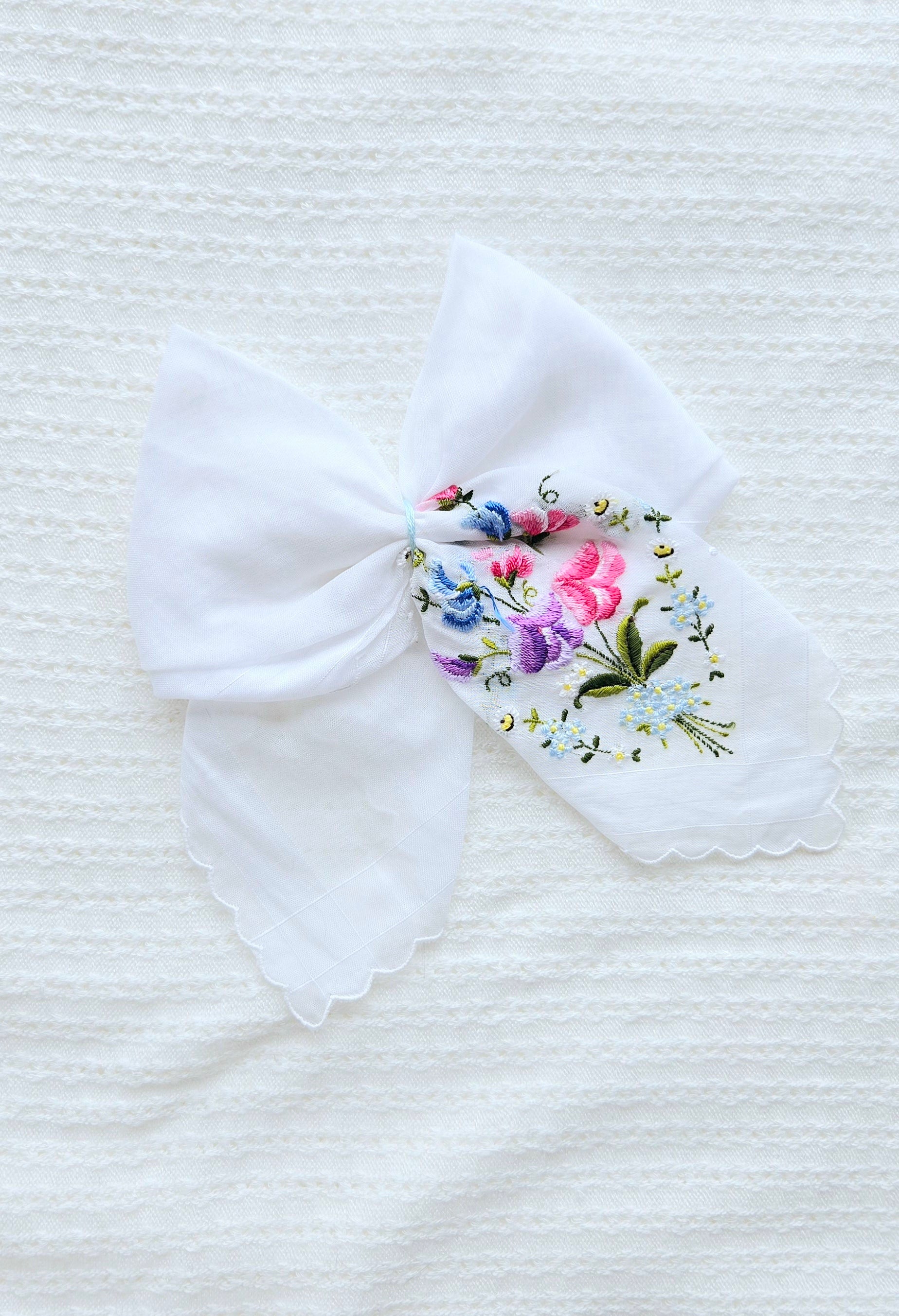 Vintage Handkerchief Bow 9