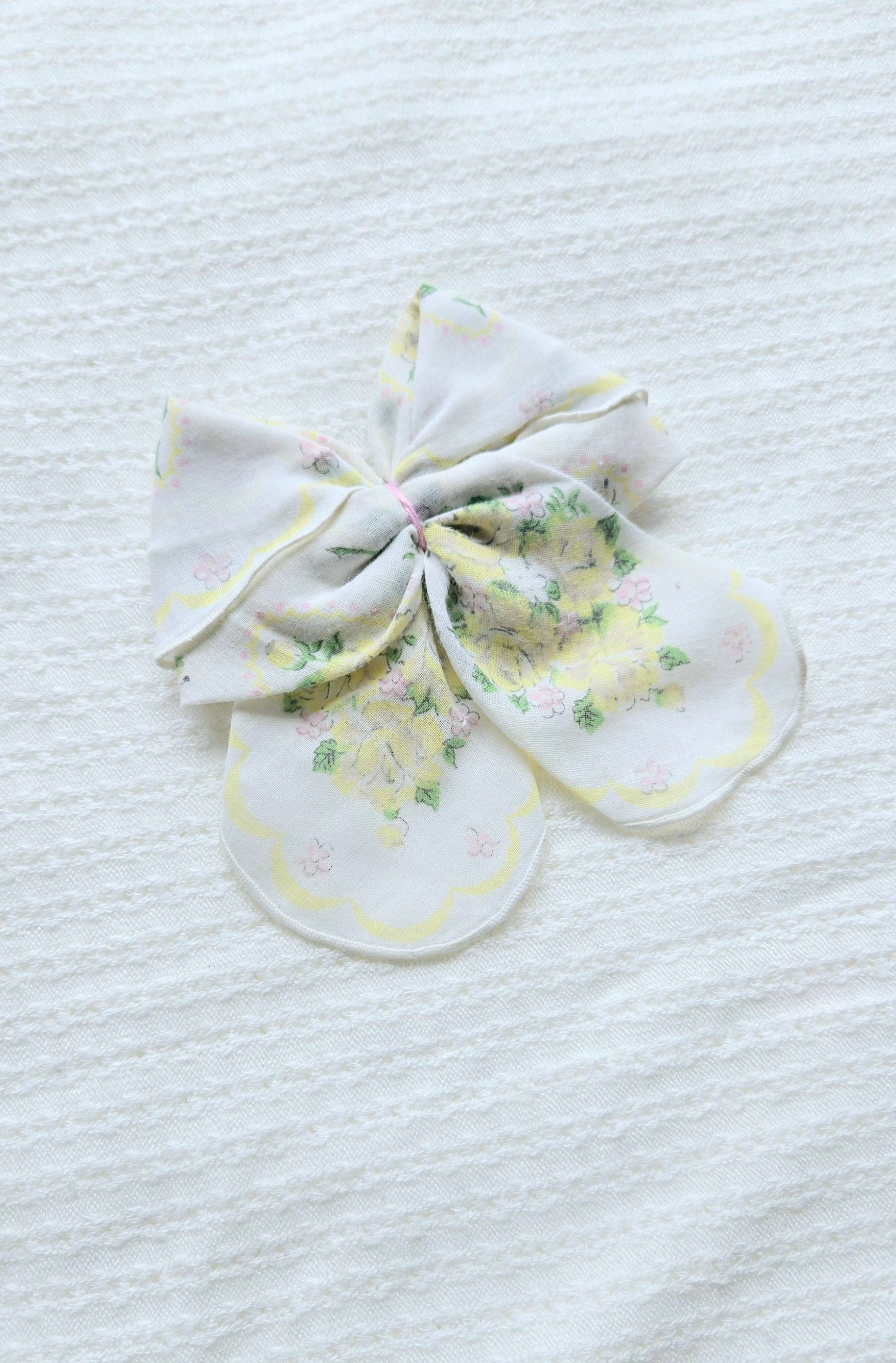 Vintage Handkerchief Bow 3