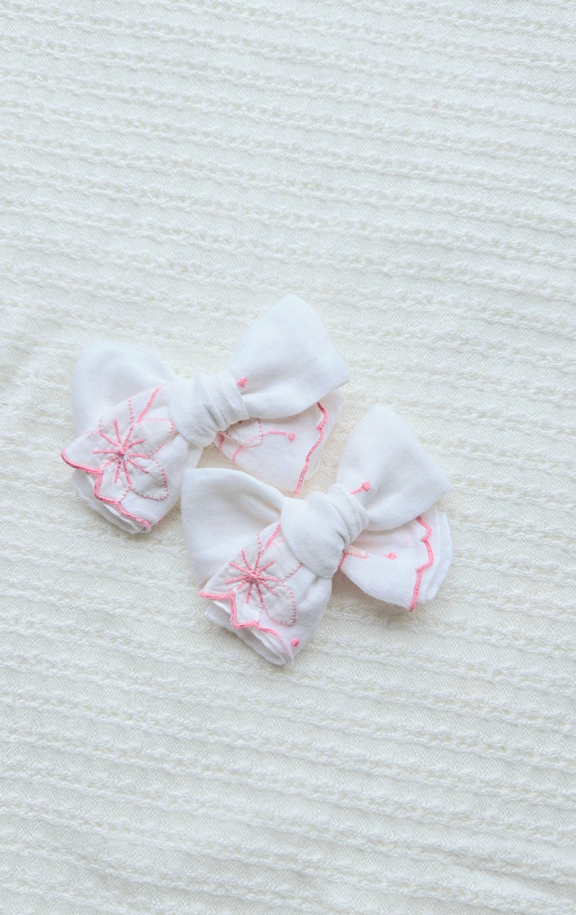 Vintage Handkerchief Pigtail Set 3