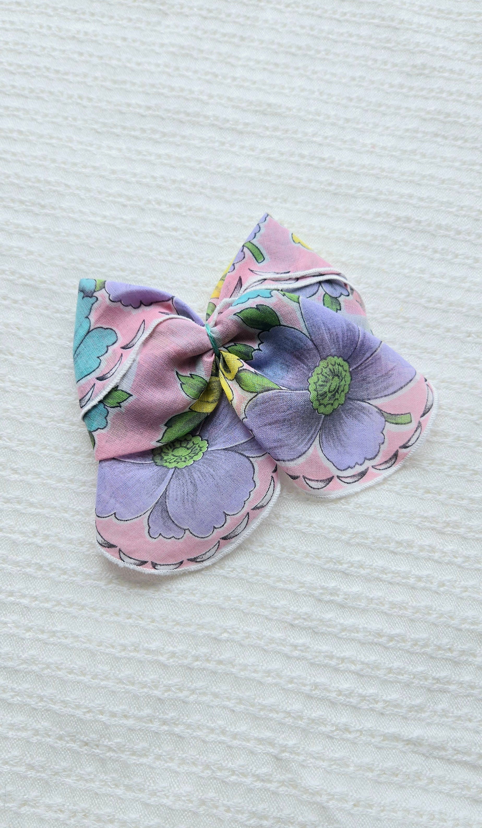 Vintage Handkerchief Bow 12