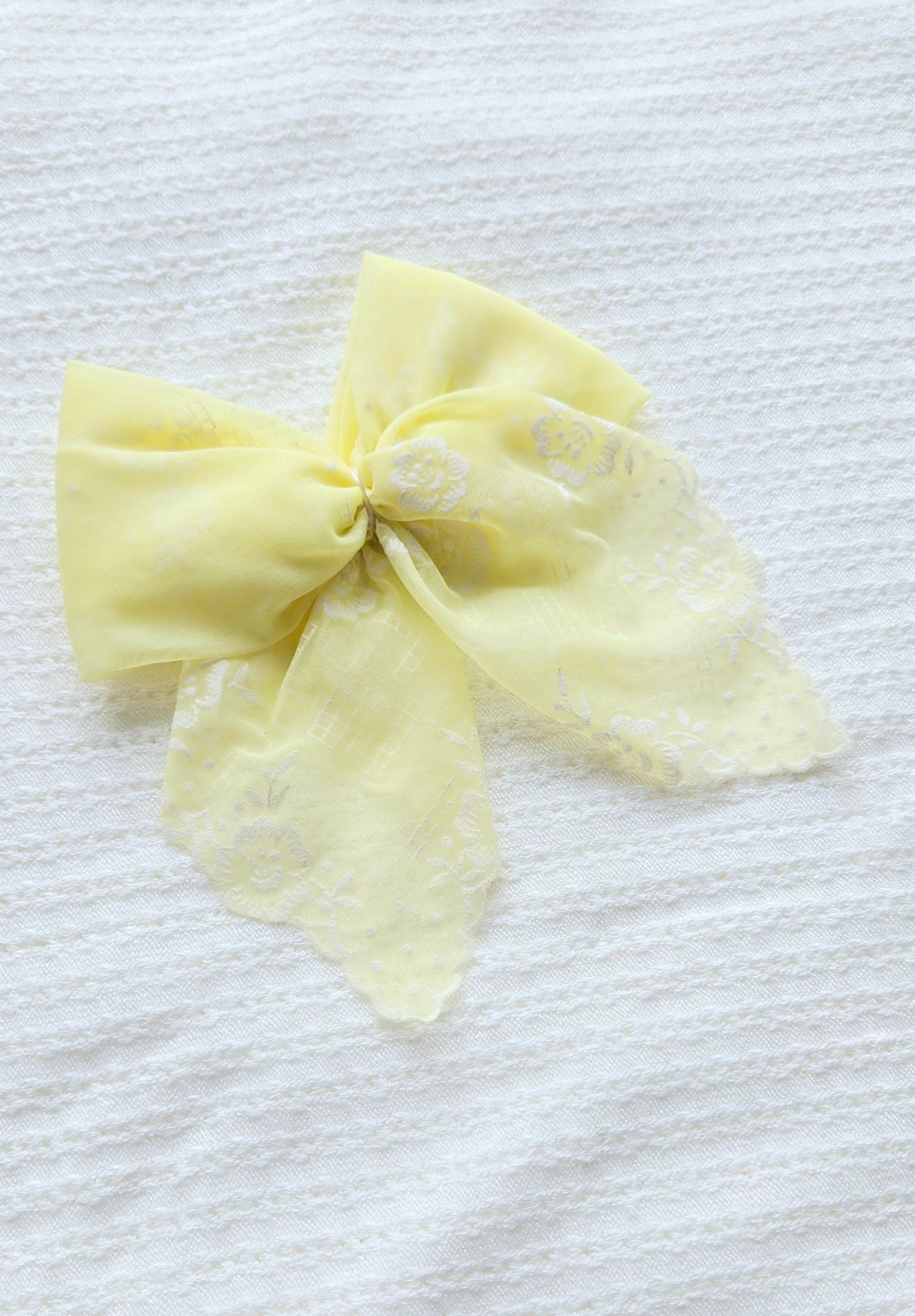 Vintage Handkerchief Bow 6