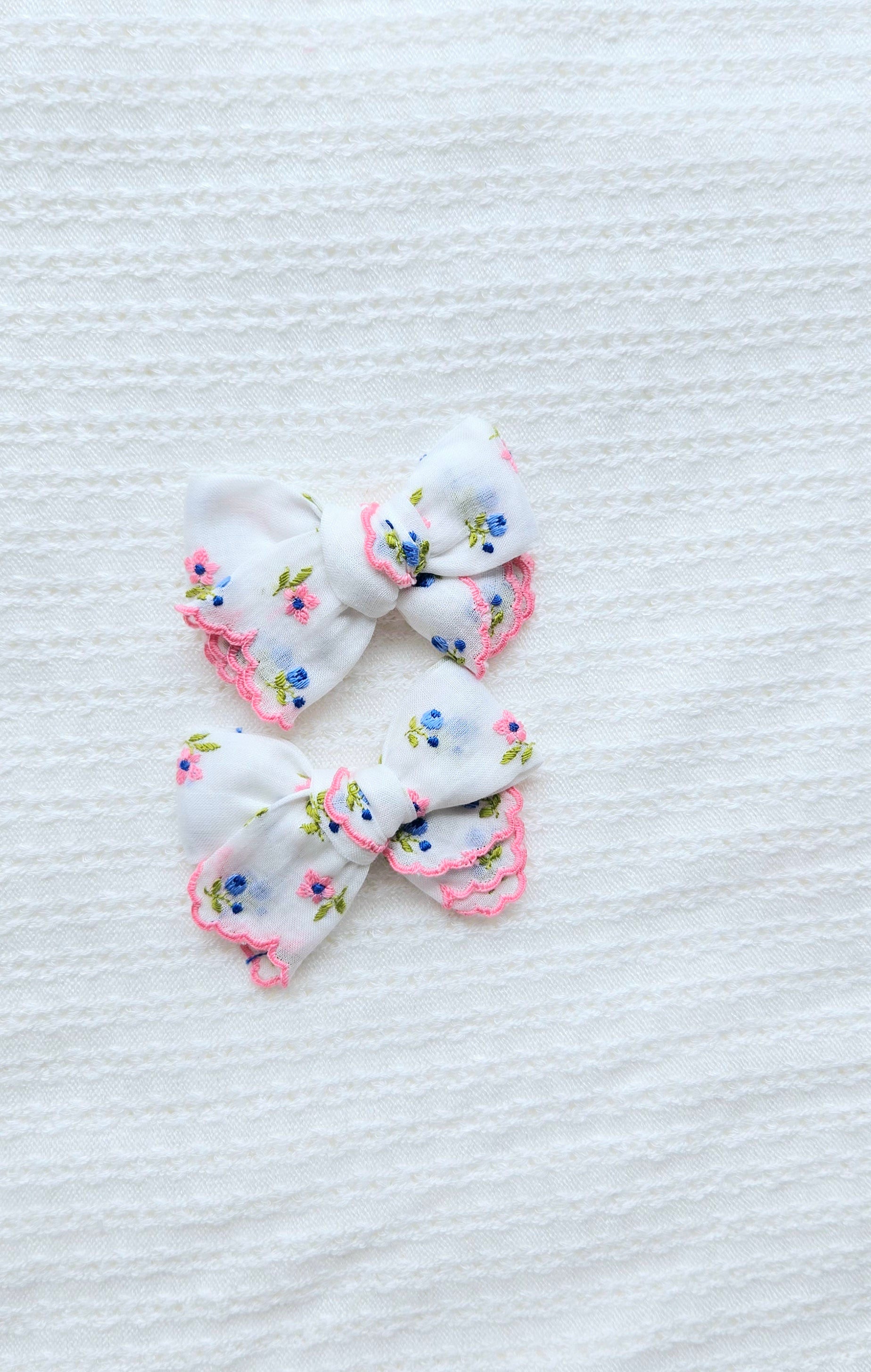 Vintage Handkerchief Pigtail Set 2