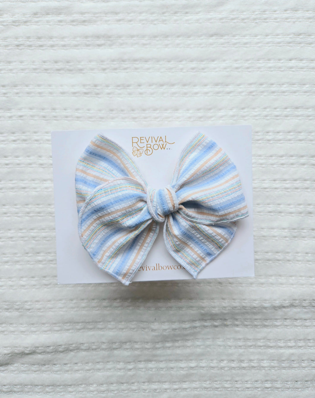 Fable Bow • Colorful Stripe